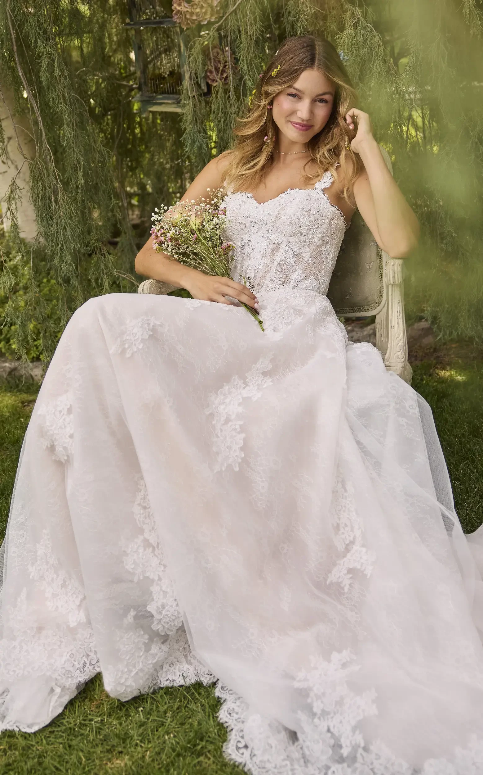 maggie sottero a line wedding dresses Find Your Style: & Gowns The illusion bodice features Bridal Party_BRIDE TO BE NSUQOA JSEIAJB U-Shaped Large Color:Light blue