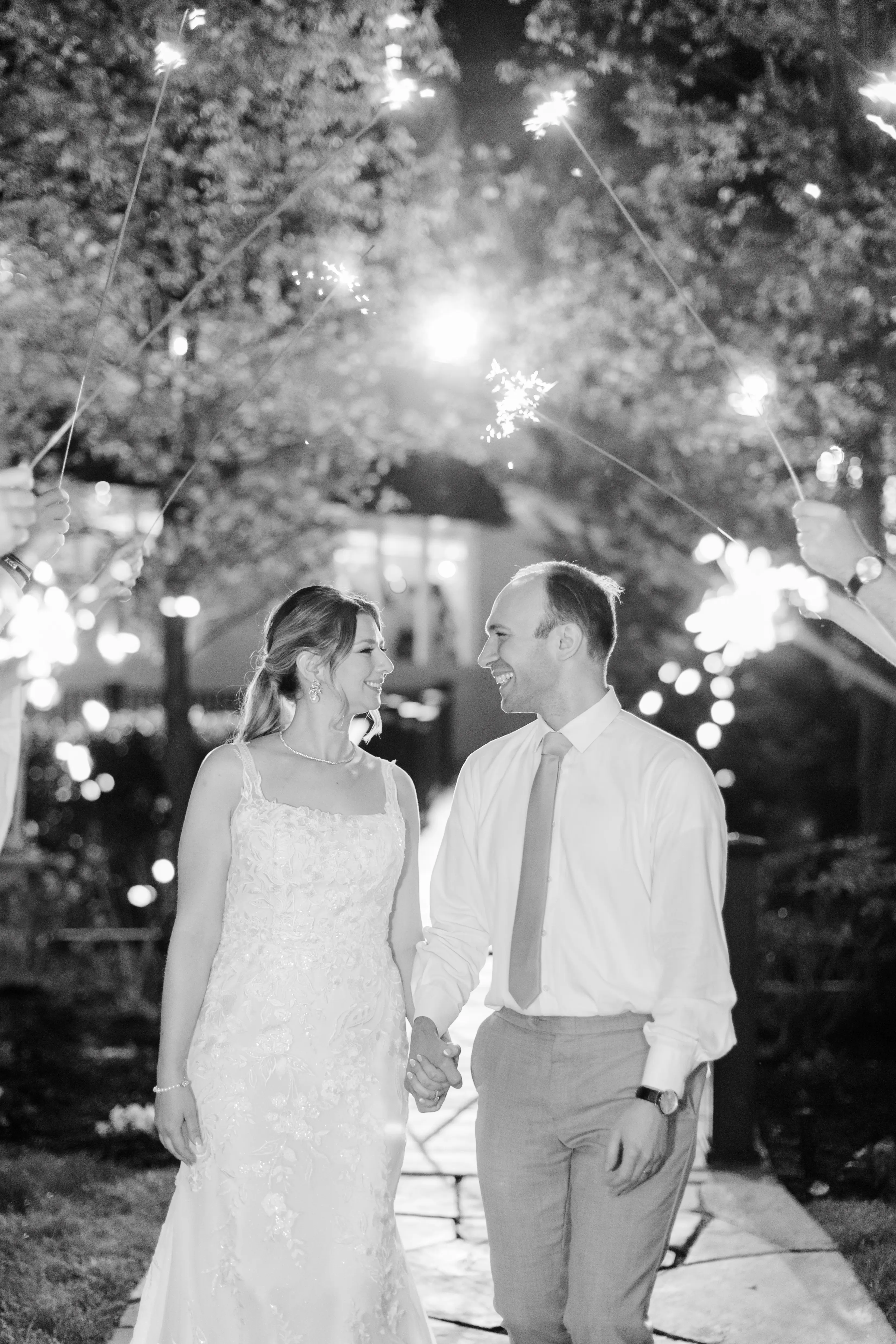 Gown In Beaded Tulle Sequined Lace Albany Maggie Sottero With Groom