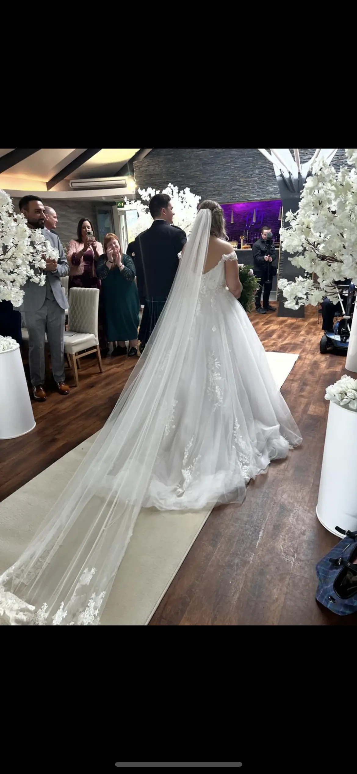 Bride In Lace Ballgown Called Harlem By Maggie Sottero