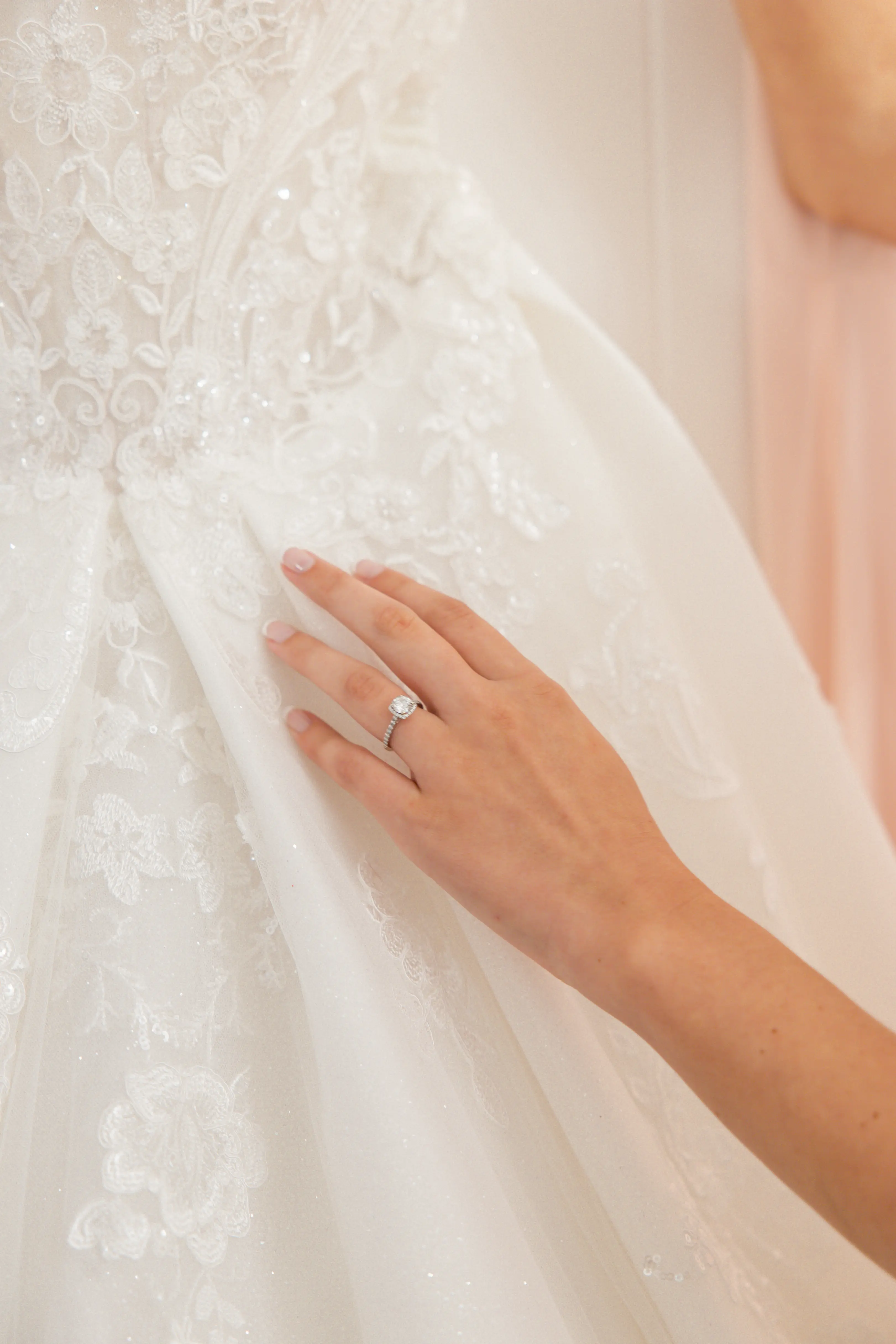 Bride In Lace Ballgown Wedding Dress Called Norvinia By Sottero And Midgley