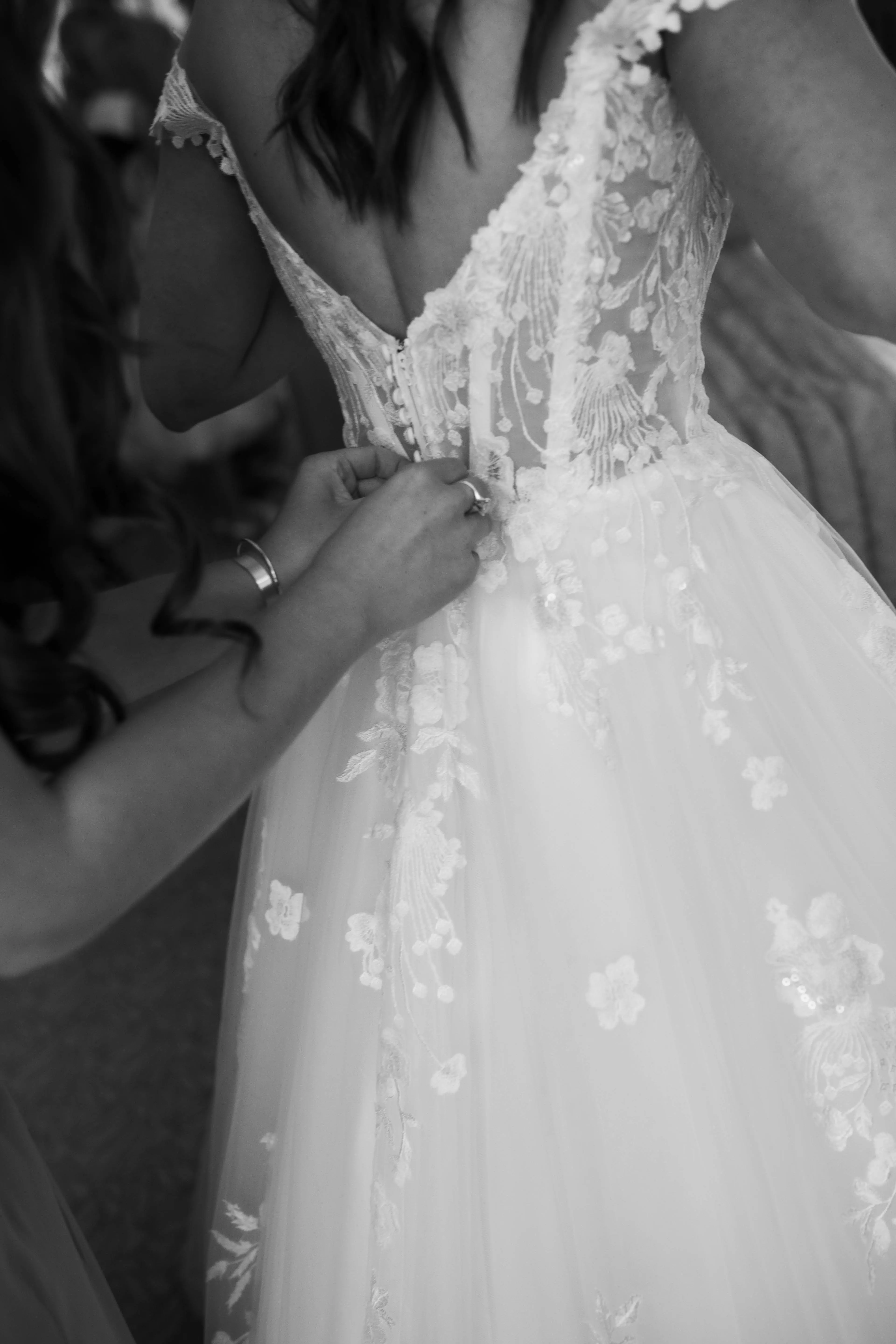 Bride In Off-the-shoulder Fairytale Harlem Maggie Sottero