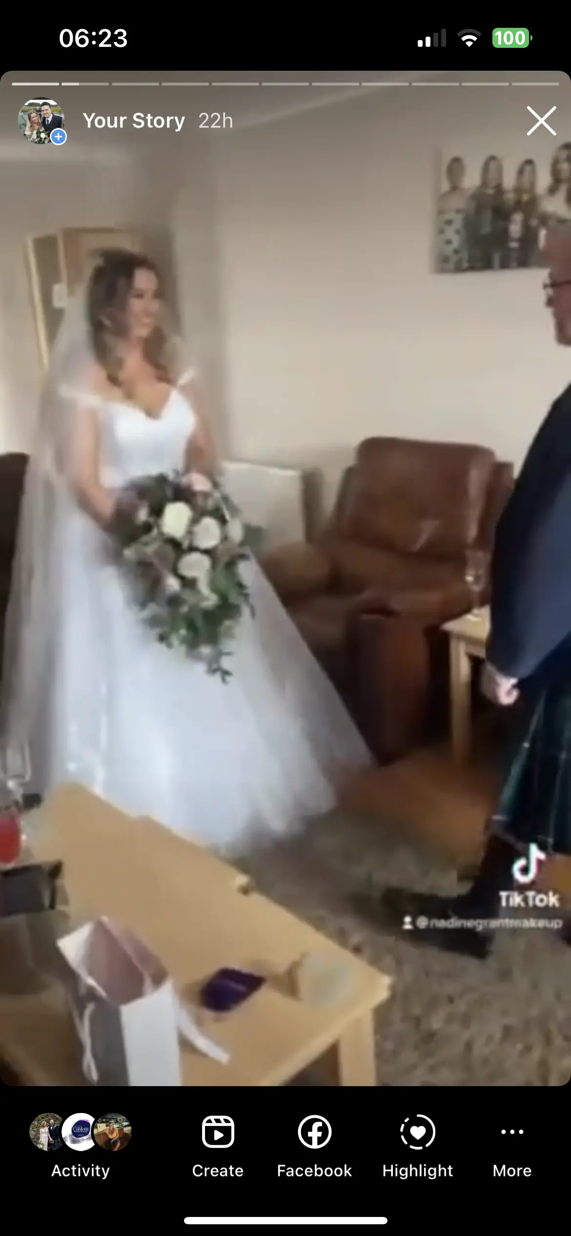 Bride In Lace Ballgown Called Harlem By Maggie Sottero