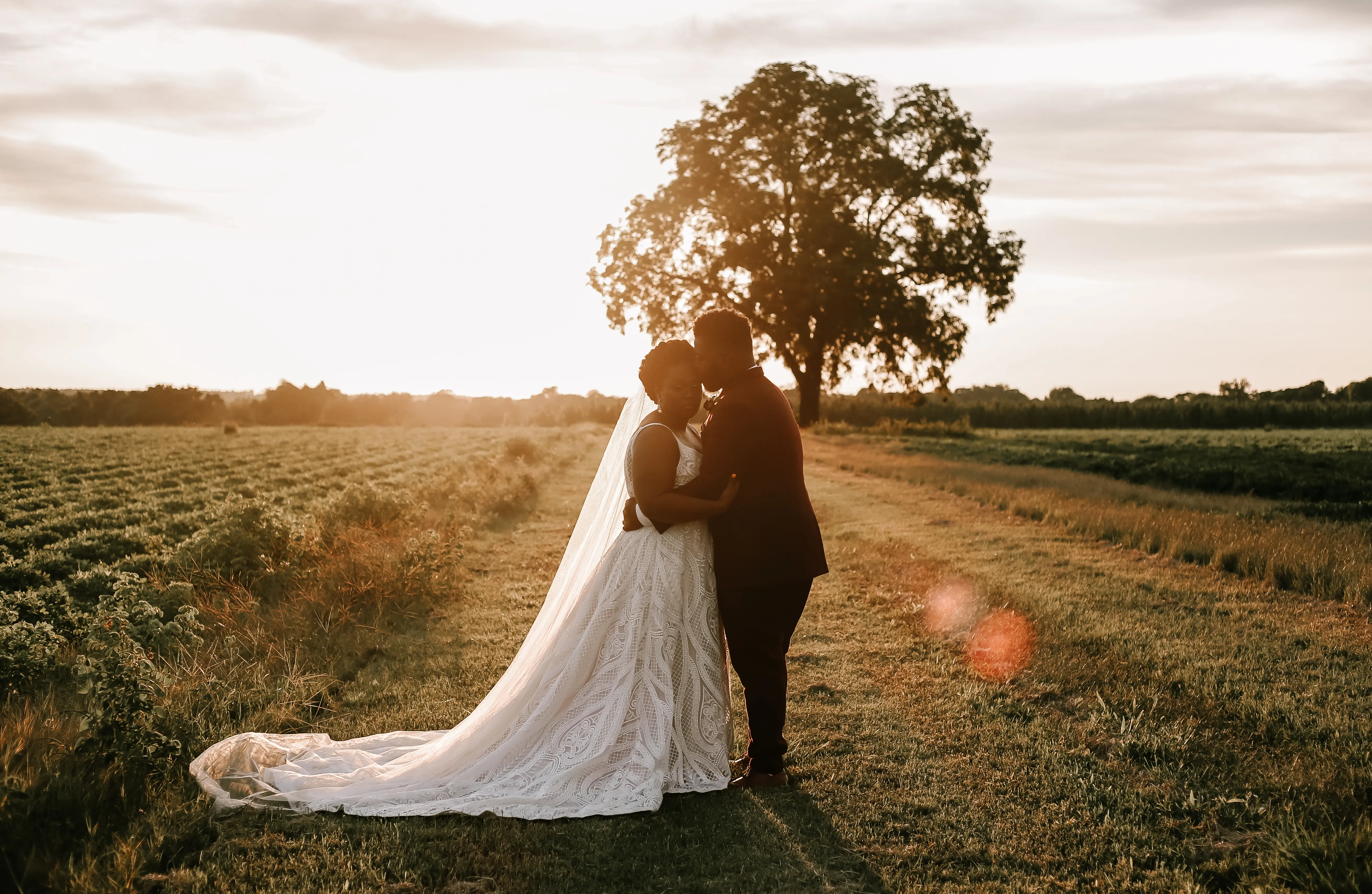 Bride In Lace Wedding Dress Called Roxanne By Sottero And Midgley