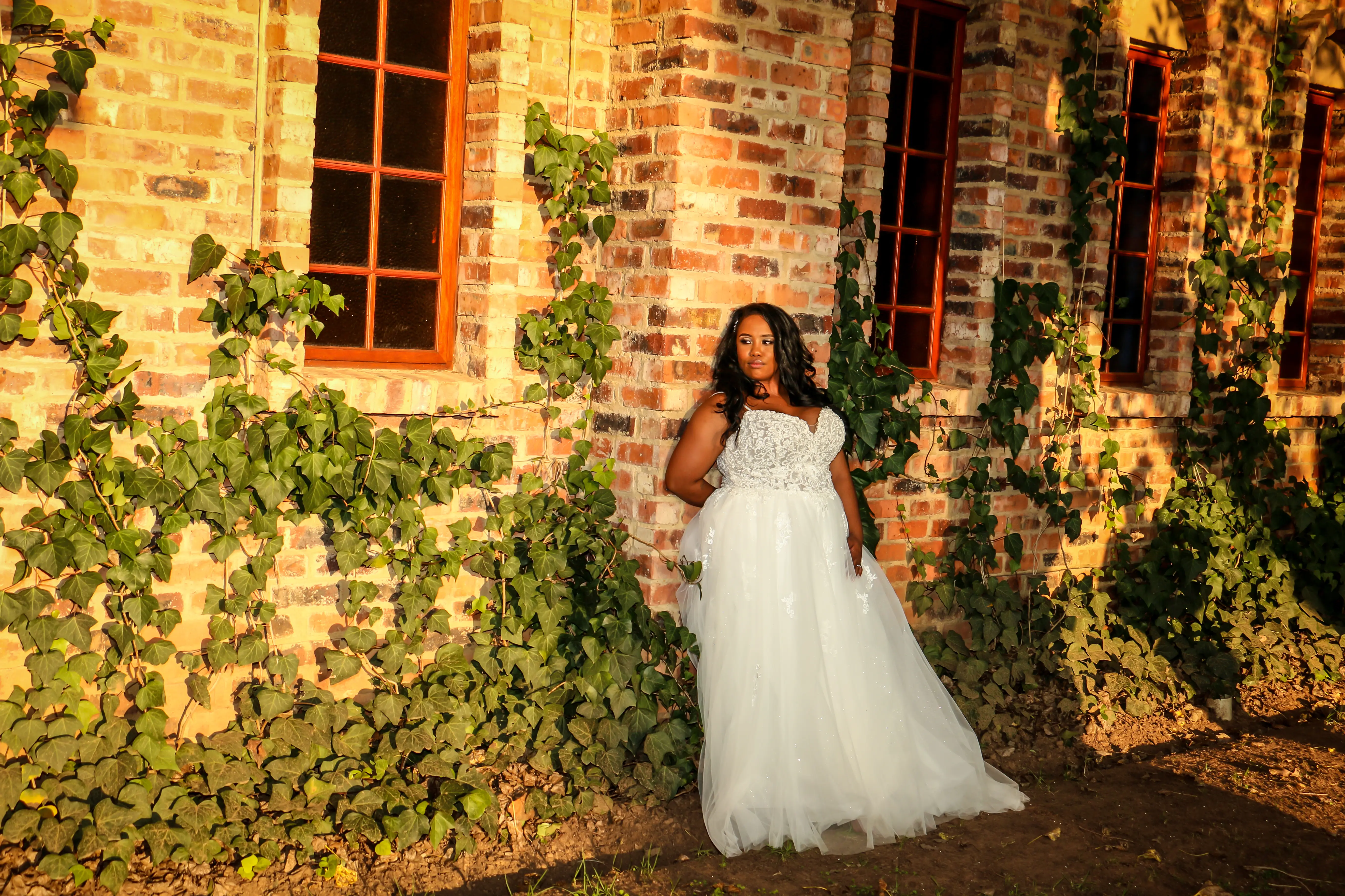 Bride In Gown Called Marisol By Rebecca Ingram