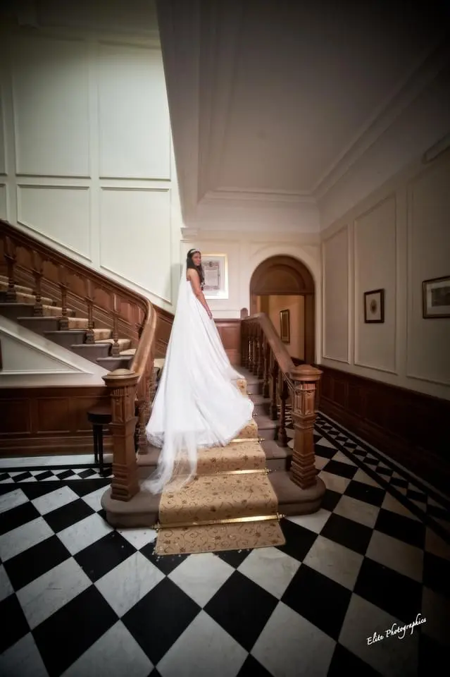 Bride wearing Anniston by Maggie Sottero