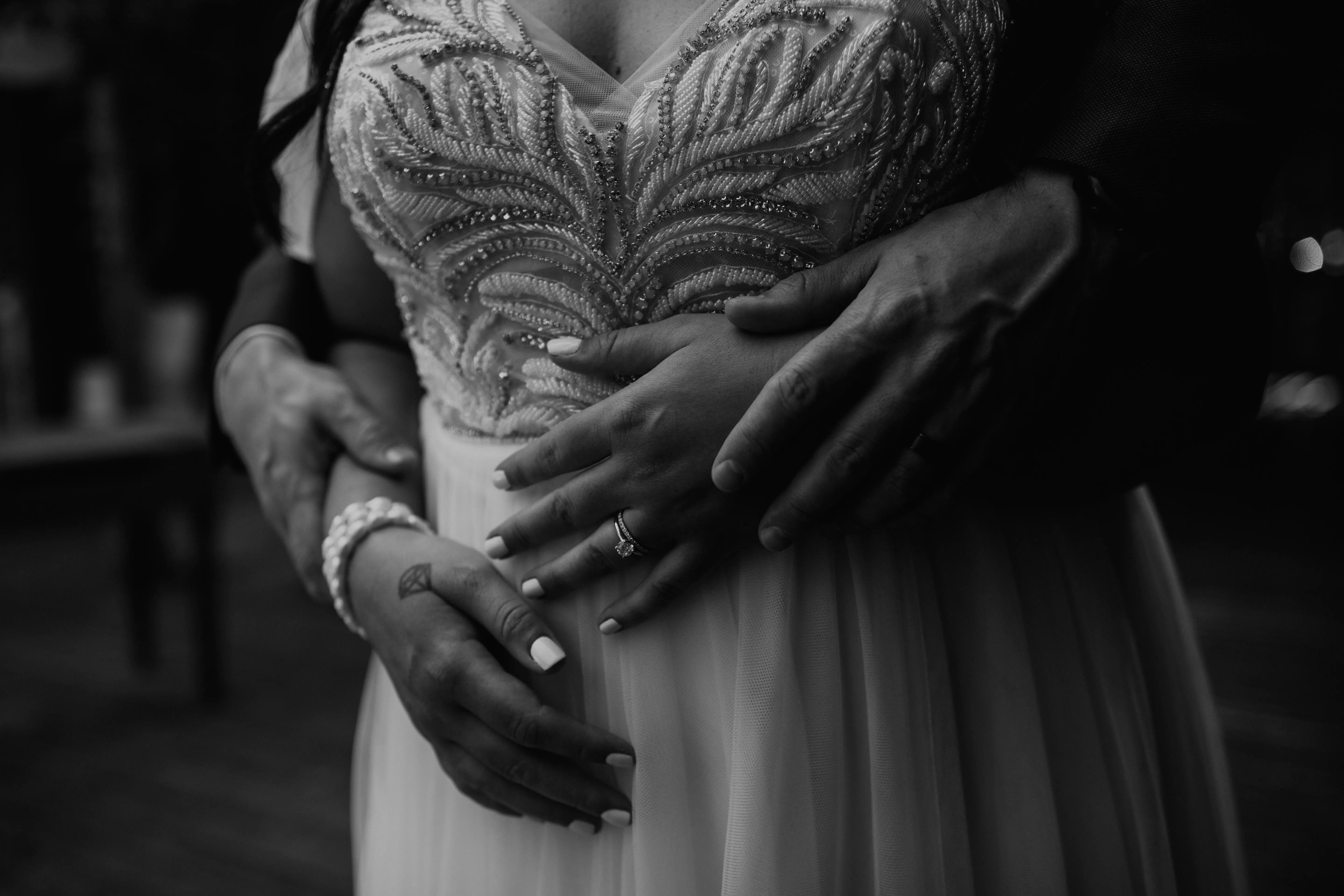 Groom With Bride Wearing Vintage Inspired A-line Charlene Lynette By Maggie Sottero
