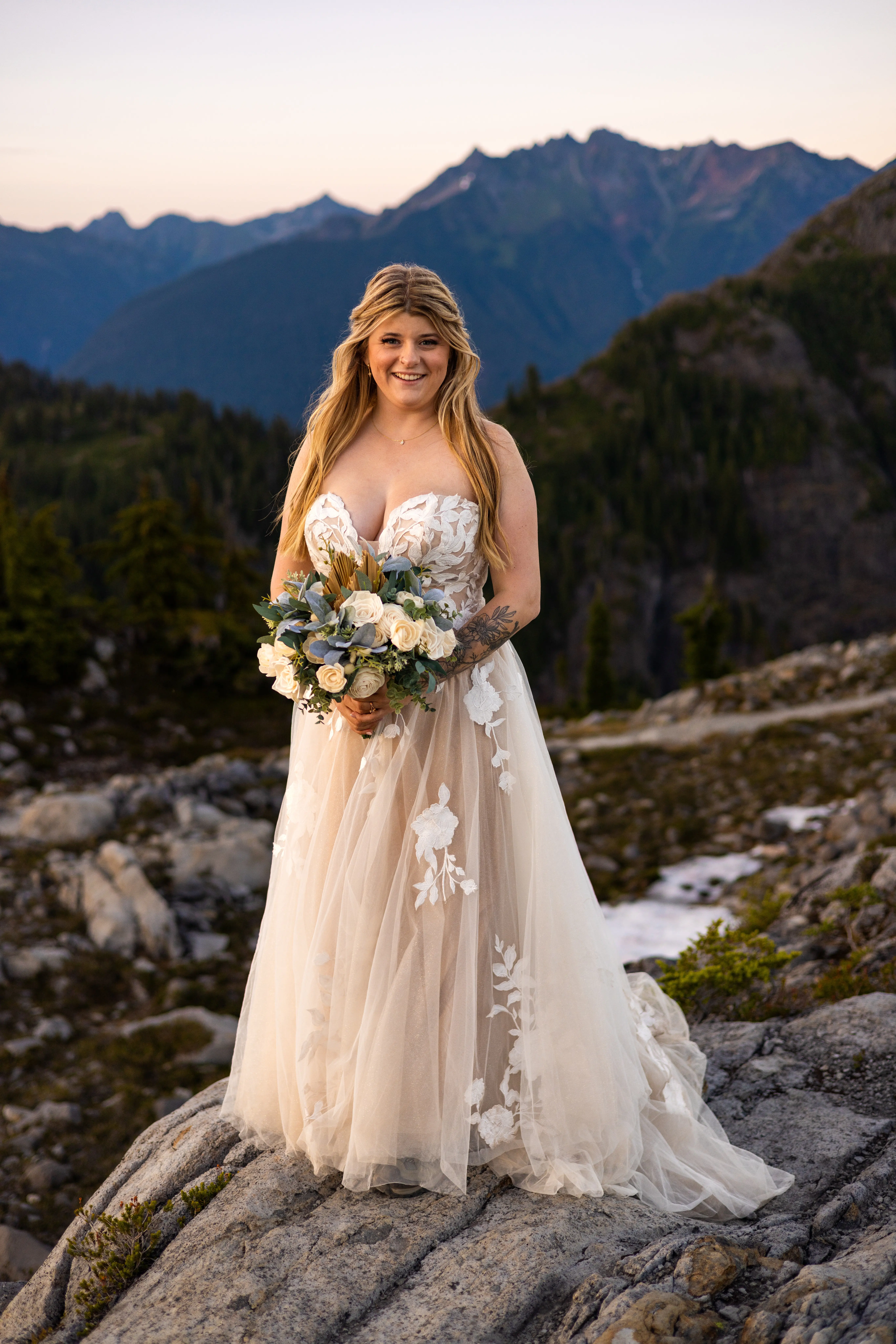Bride In Boho Sheath Hattie Lane Marie Rebecca Ingram