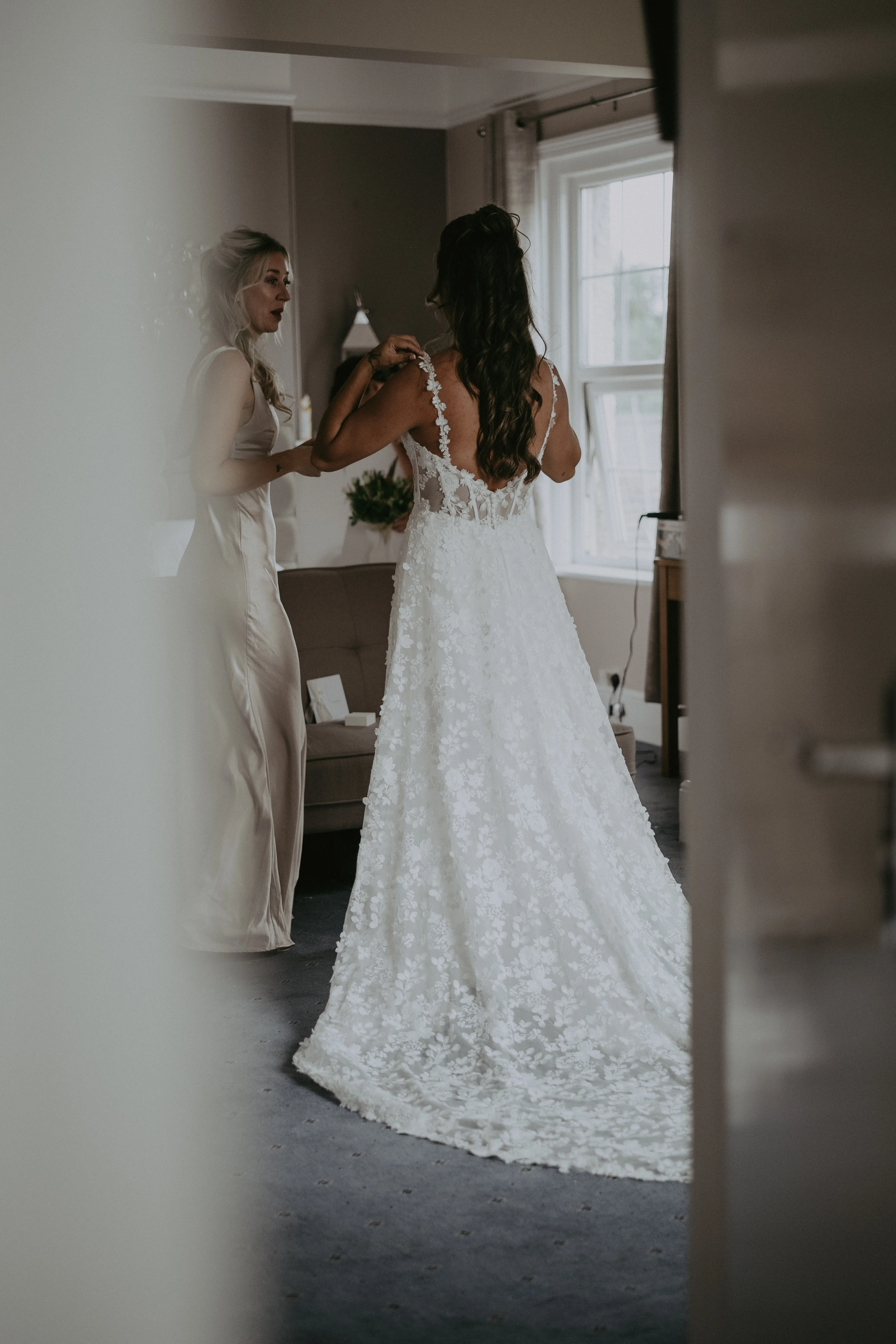 Bride Wearing Ladonna By Maggie Sottero
