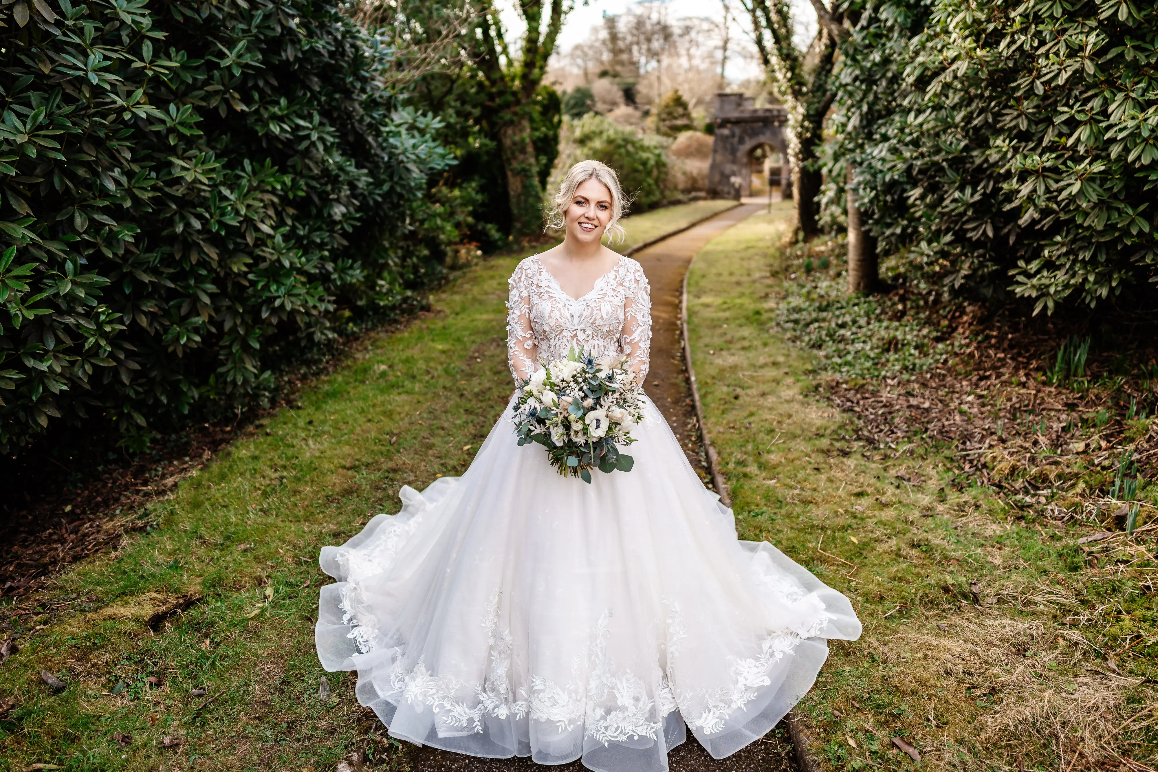 Brides In Illusion Sleeves V-Neckline Zander Sottero Midgley