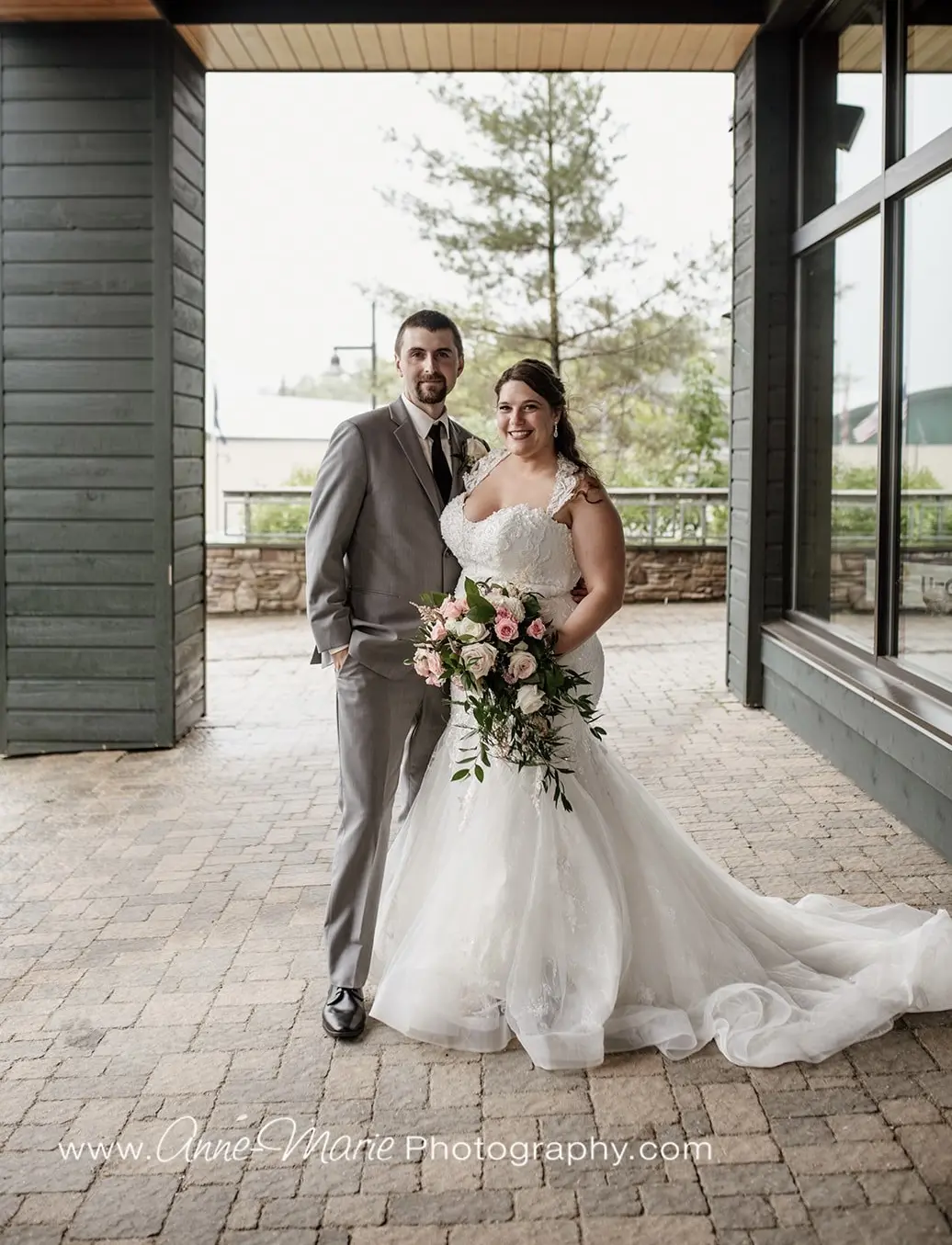 Bride In Lace Mermaid Wedding Dress Called Lonnie Lynette By Maggie Sottero