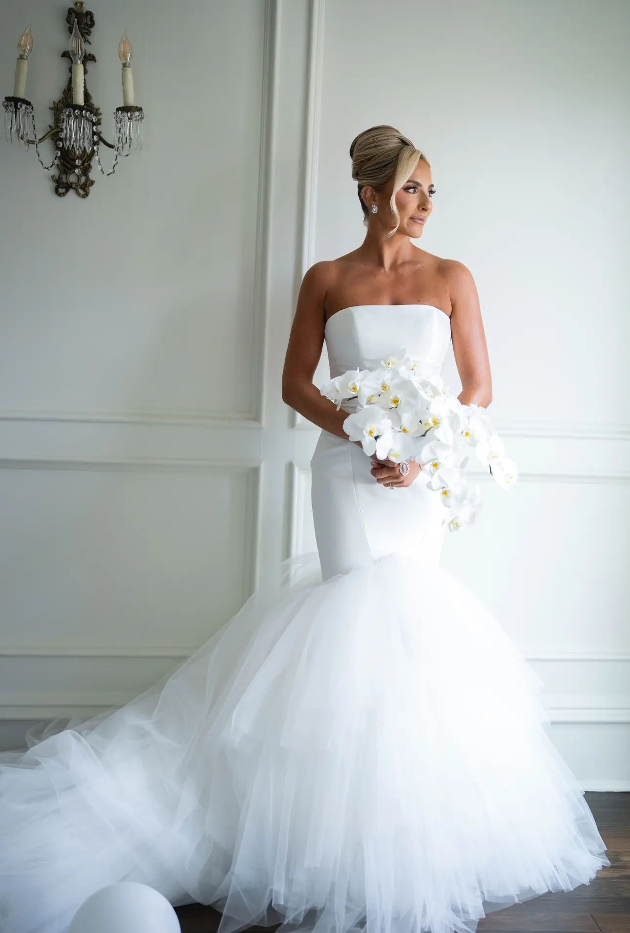 Bride Wearing Holden By Sottero And Midgley