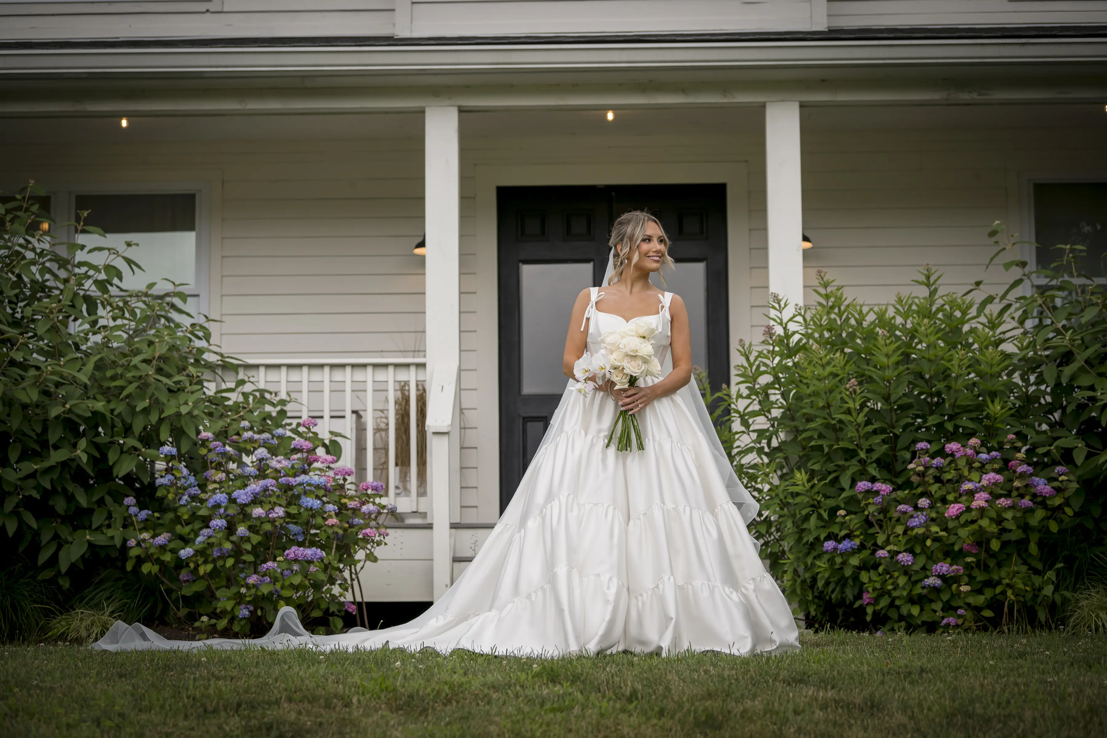 Bride wearing Talitha by Sottero and Midgley