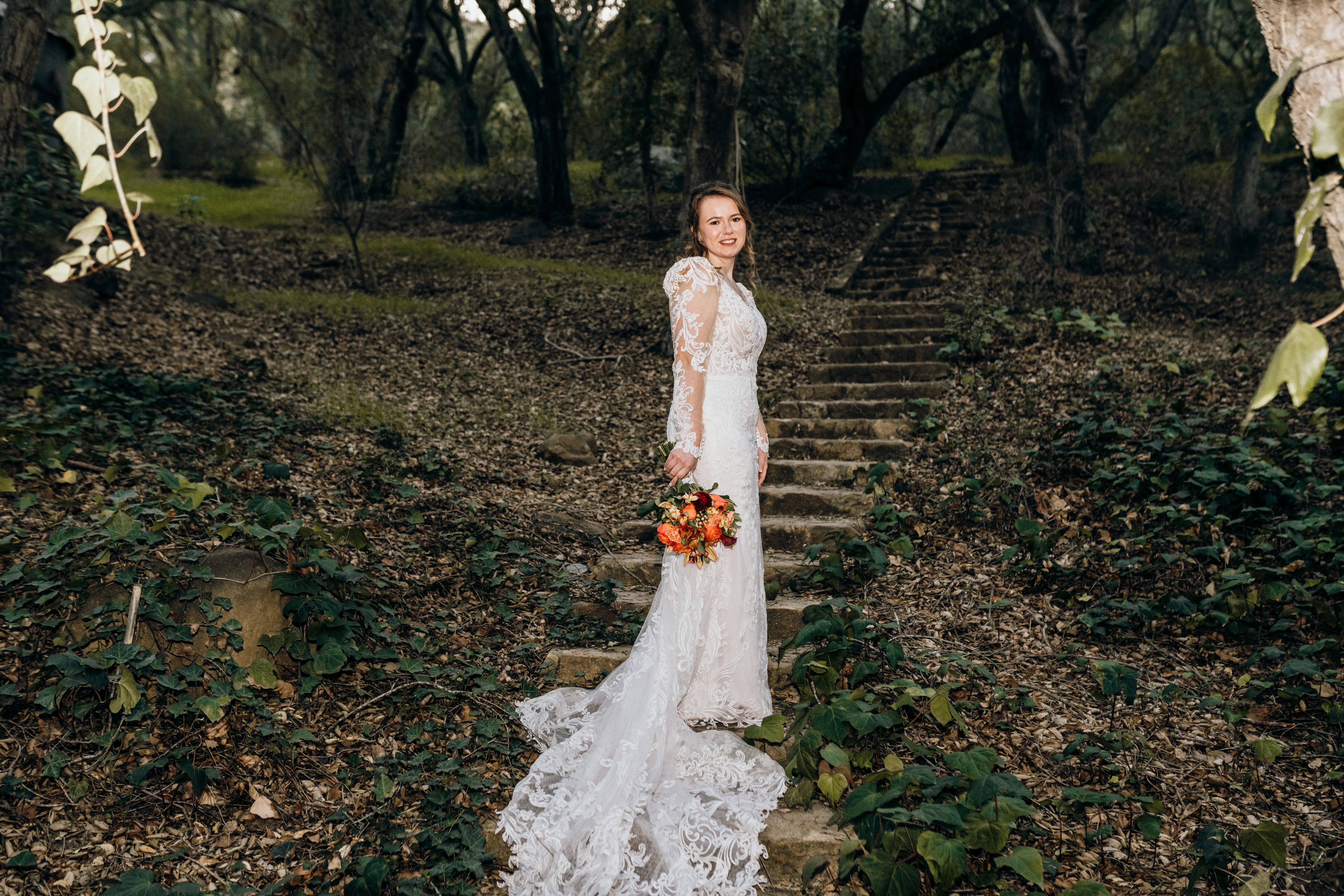 Bride In Embroidered Lace Sheath Dress Hamilton Sottero Midgley