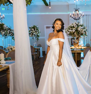 Bride wearing Zinaida by Maggie Sottero