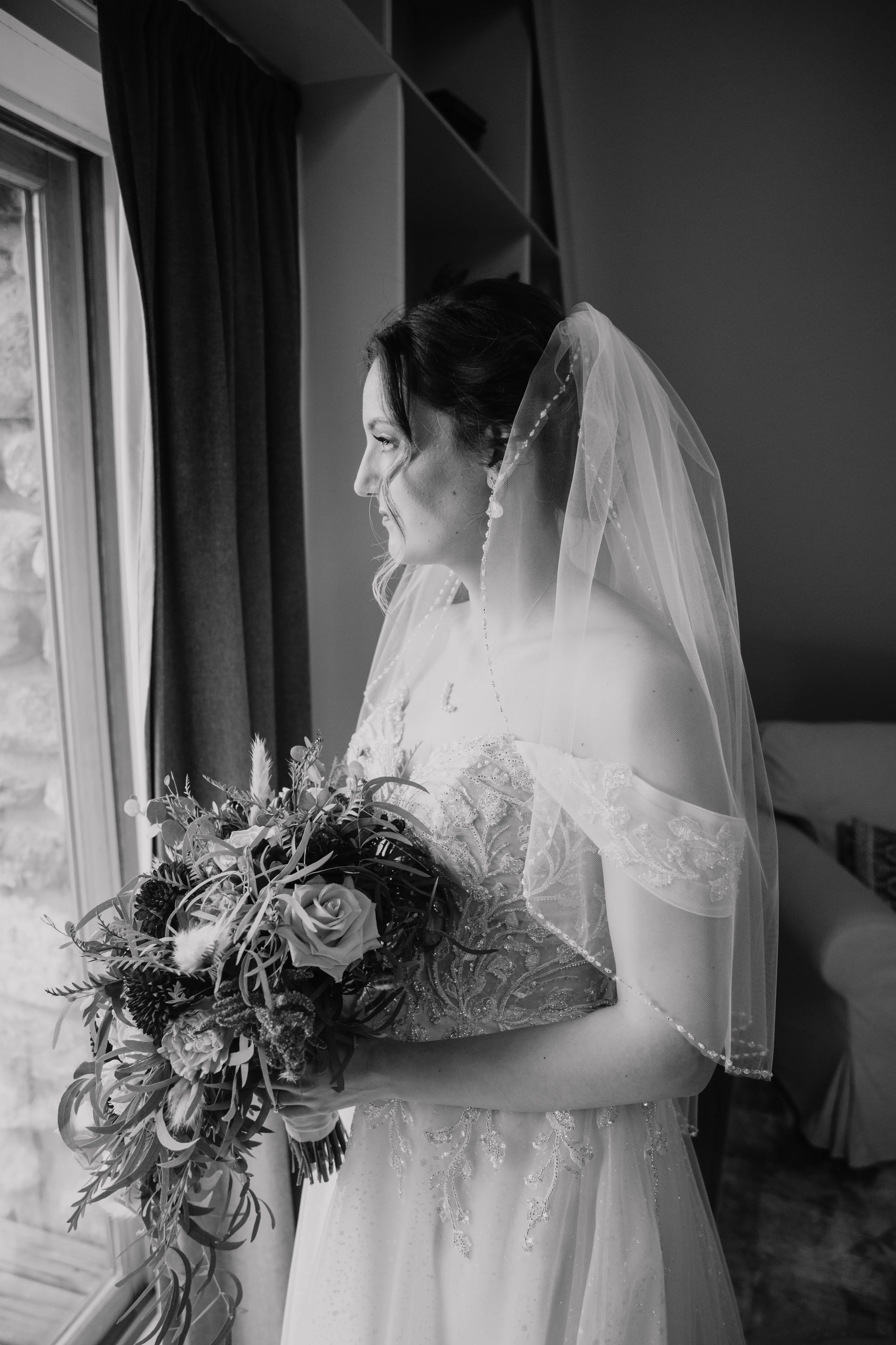 Bride In Strapless Sequin Artemis Maggie Sottero