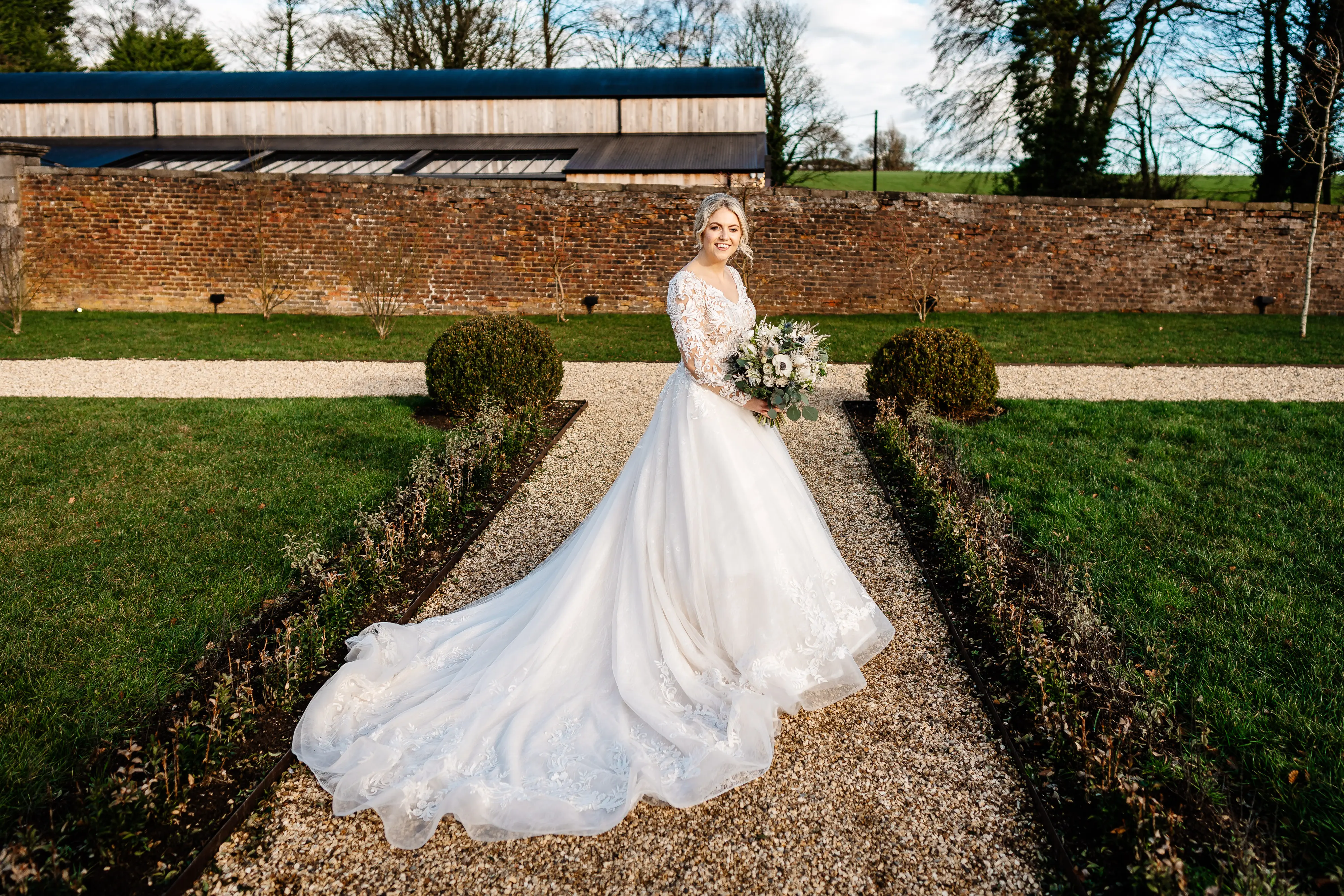 Brides In Illusion Sleeves V-Neckline Zander Sottero Midgley