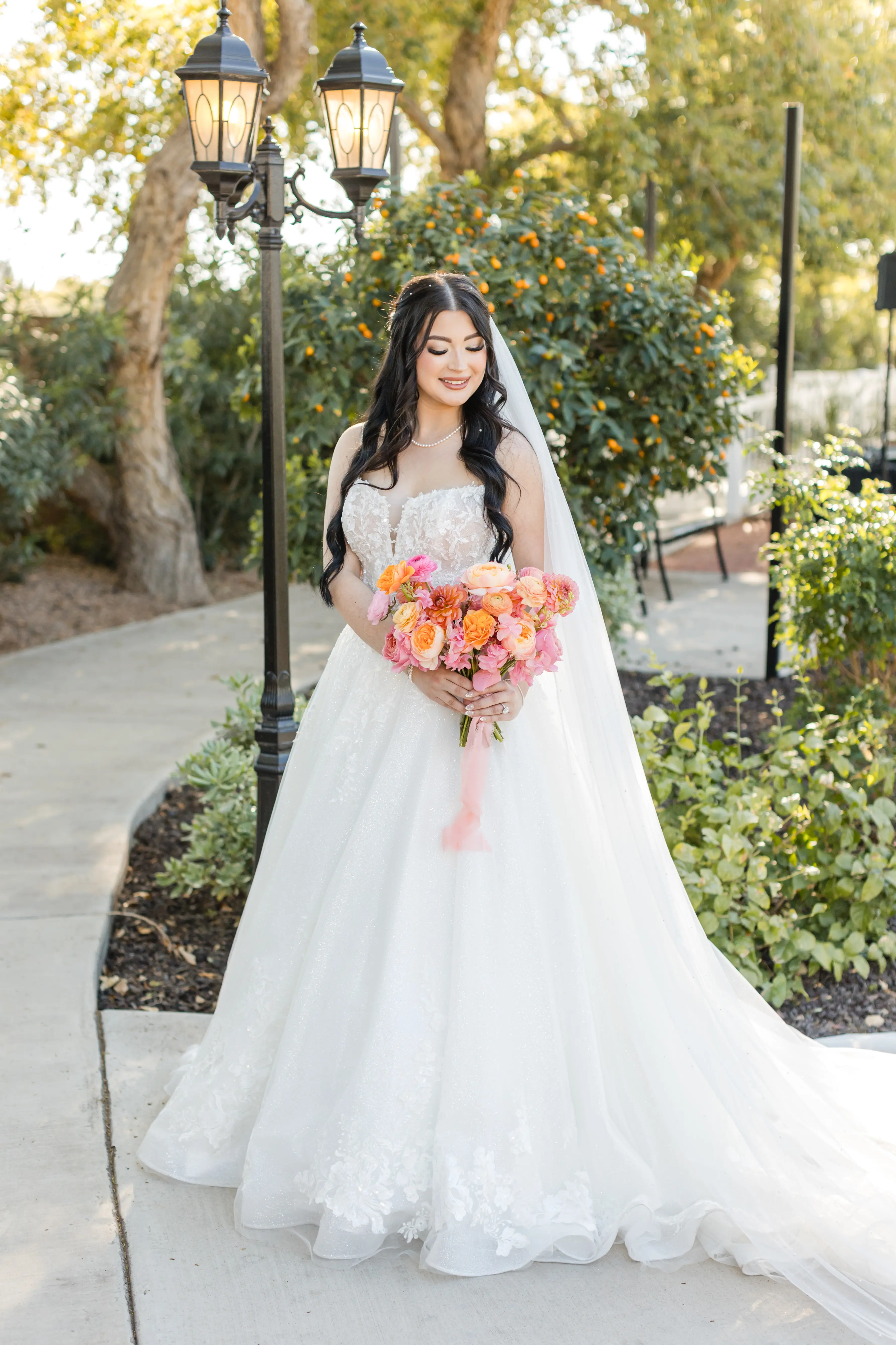 Bride wearing Casey by Maggie Sottero