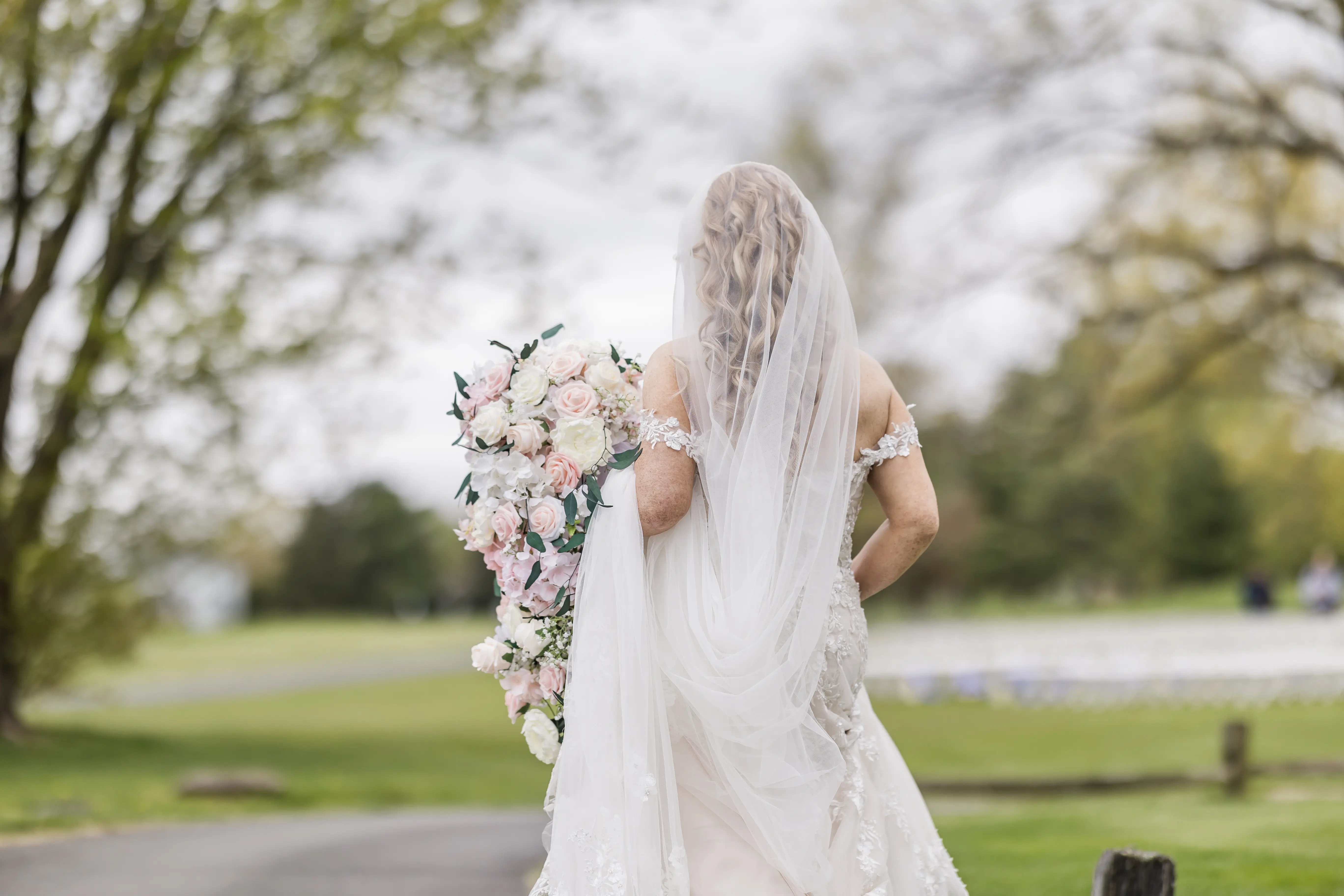 Bride wearing Lennon by Maggie Sottero