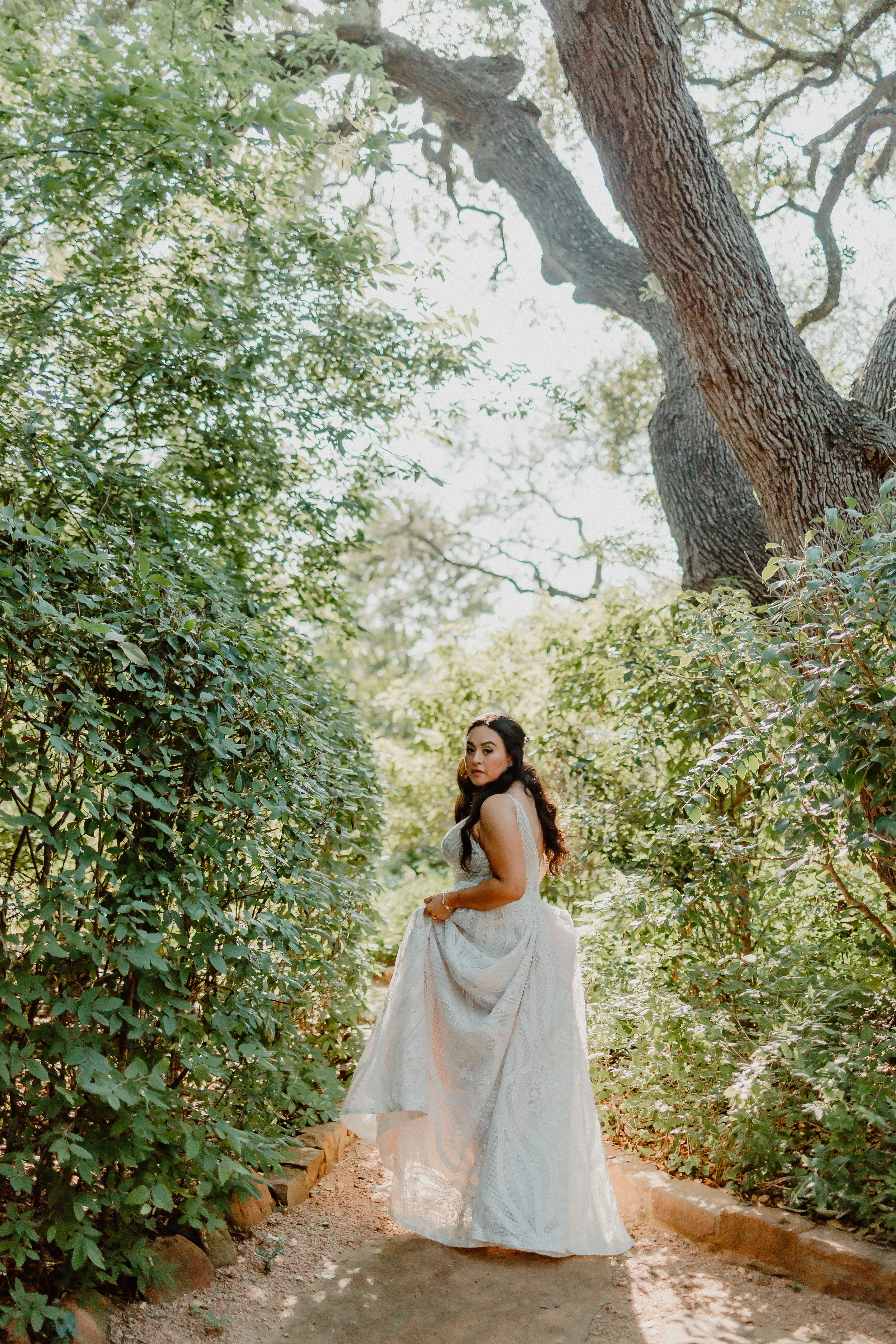 Bride In A Line Wedding Gown Named Roxanne By Sottero And Midgley