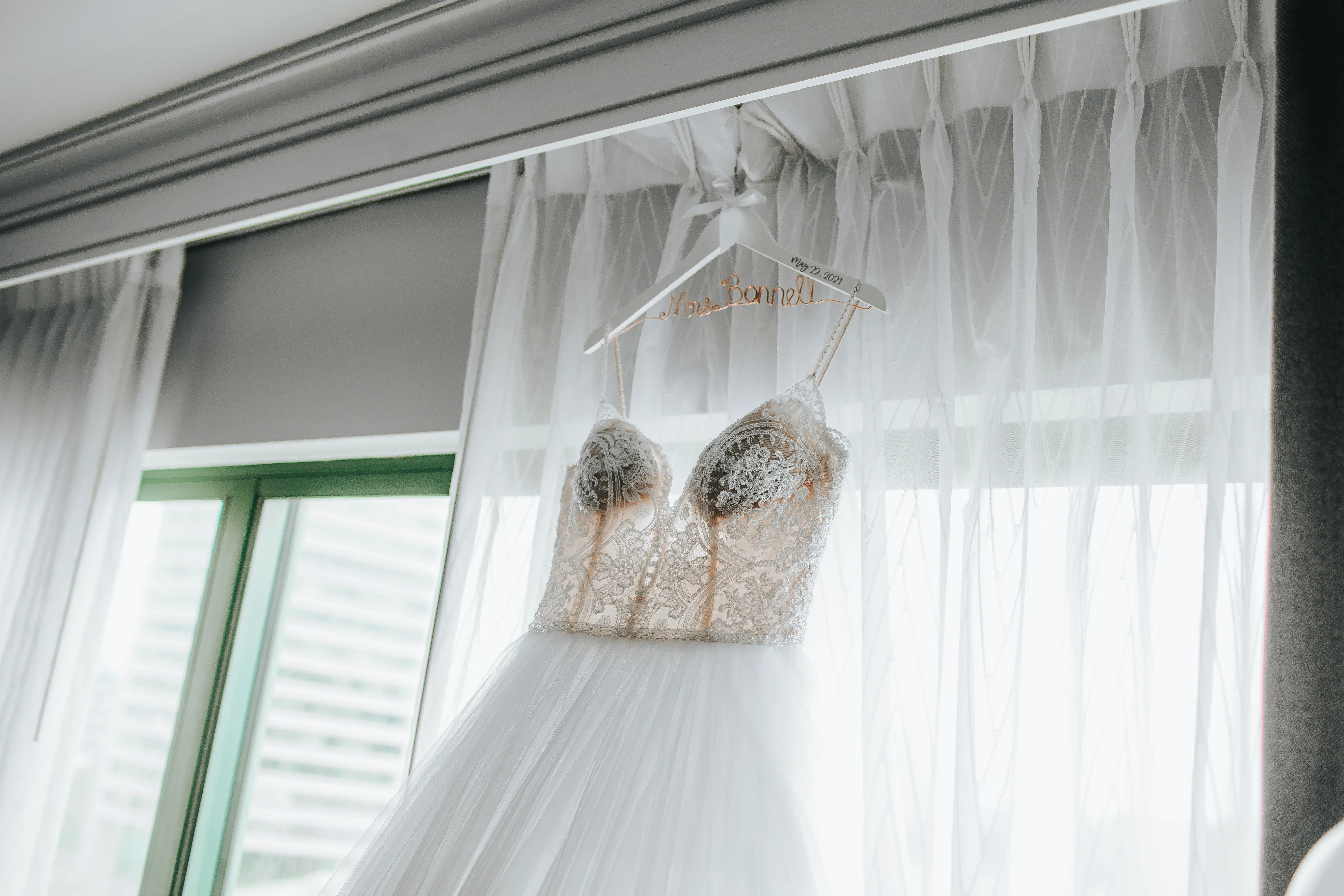 Boho princess wedding dress