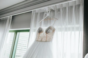Boho princess wedding dress