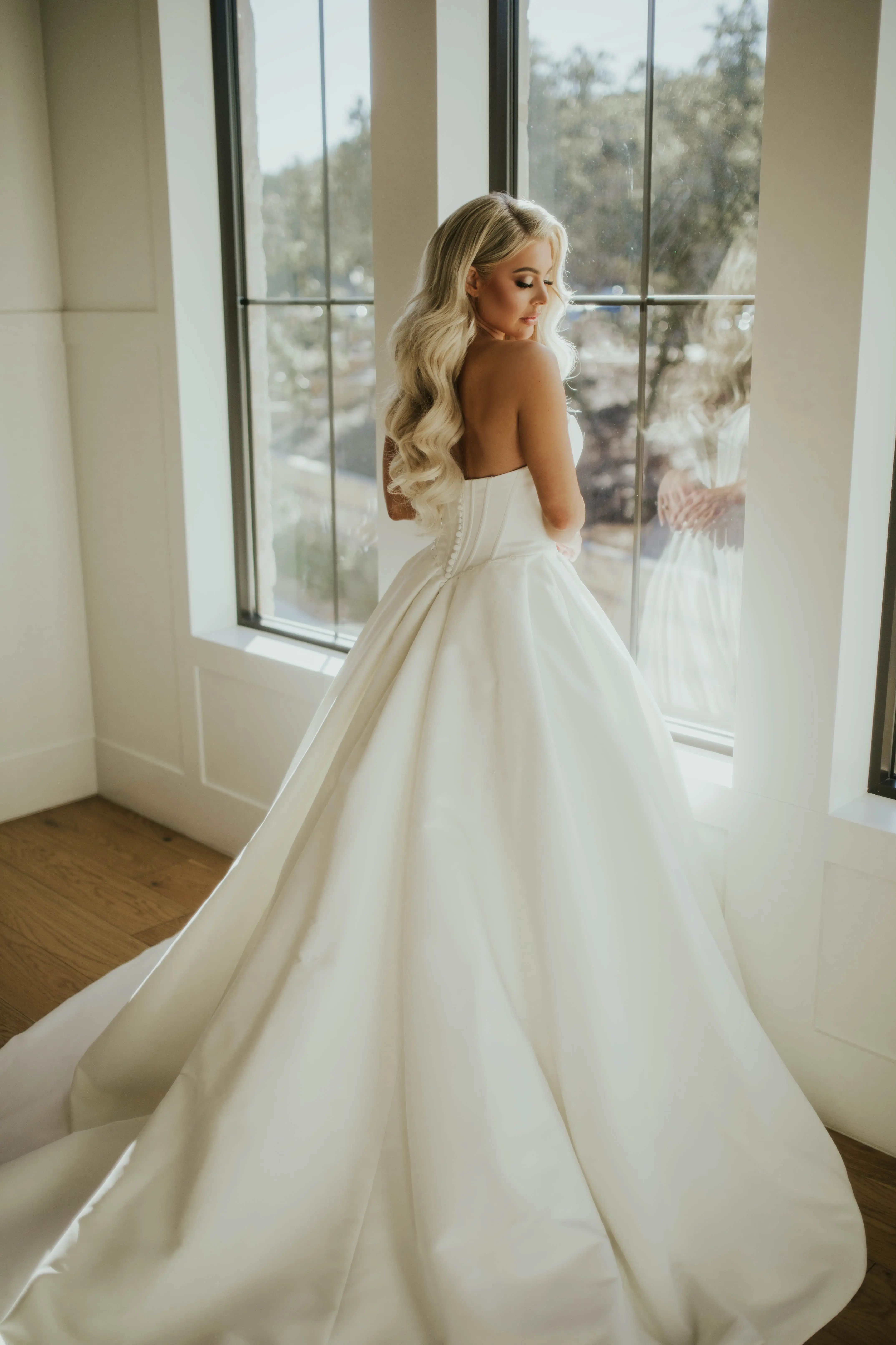 Bride wearing Derrick by Maggie Sottero
