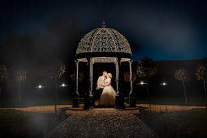 Brides In Illusion Sleeves V-Neckline Zander Sottero Midgley With Groom