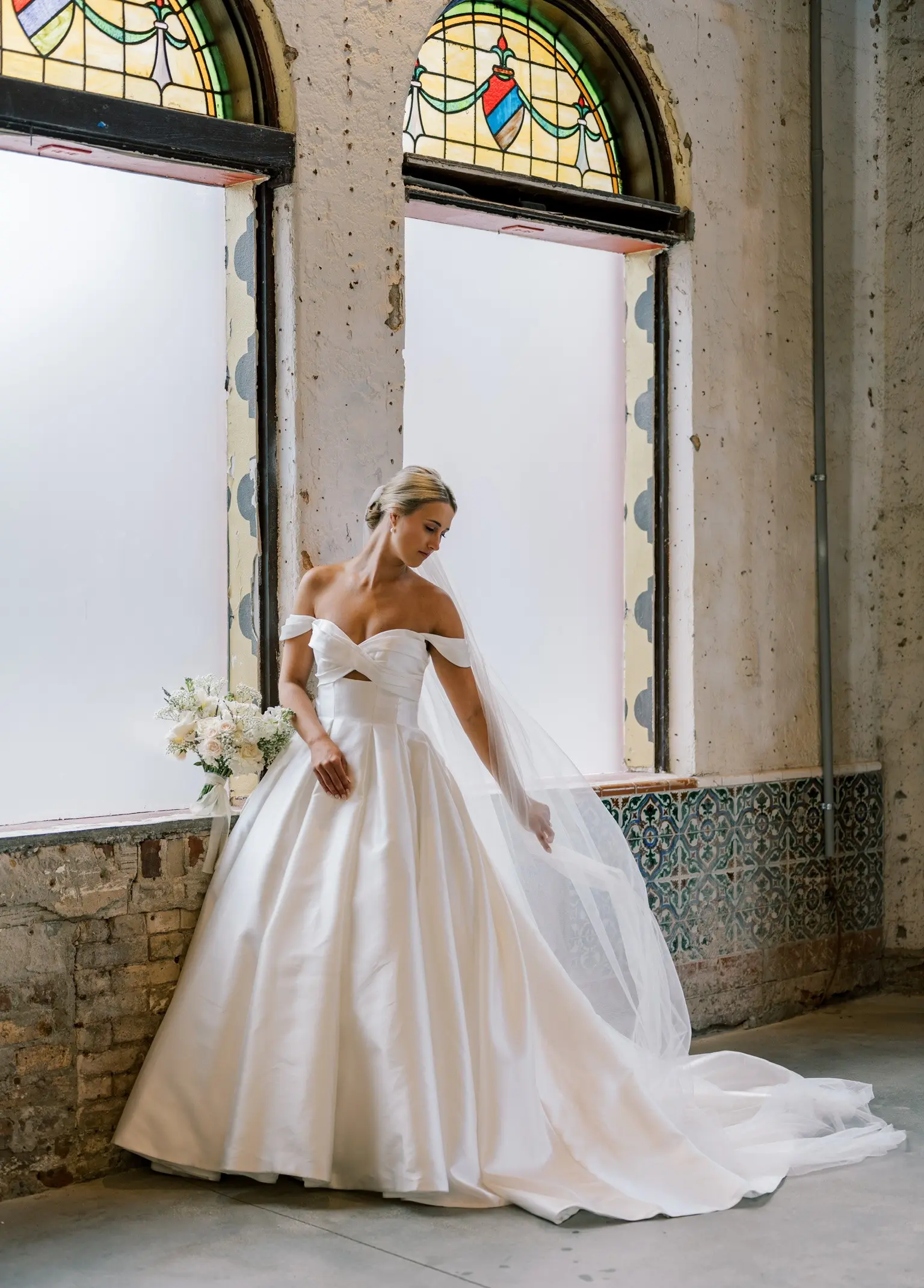 Bride wearing Zinaida by Maggie Sottero