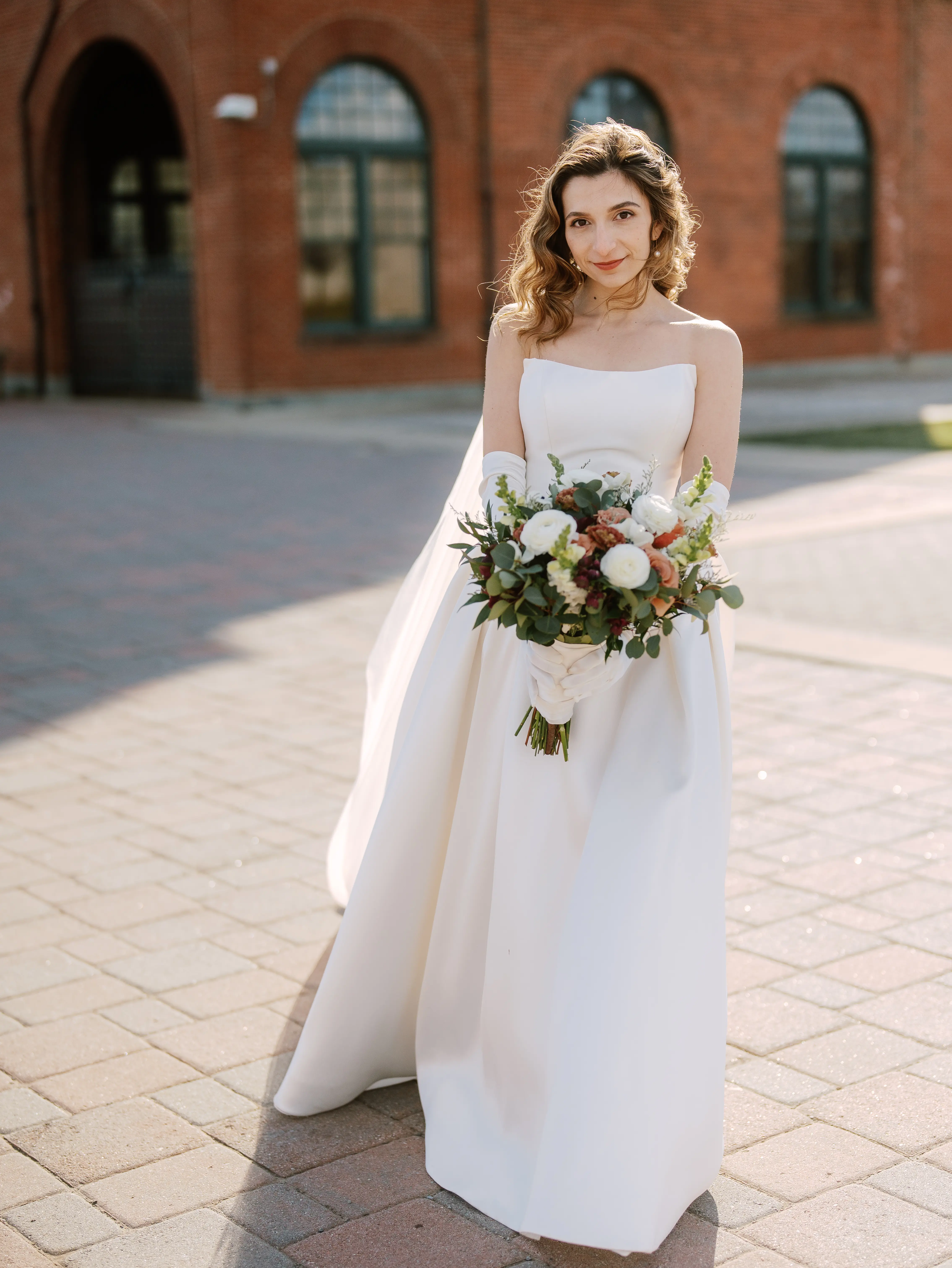Bride wearing Selena by Maggie Sottero