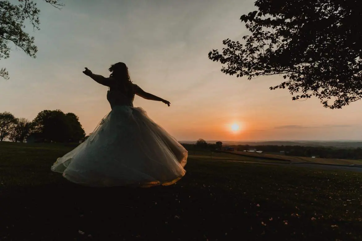 Bride wearing Mason by Sottero and Midgley