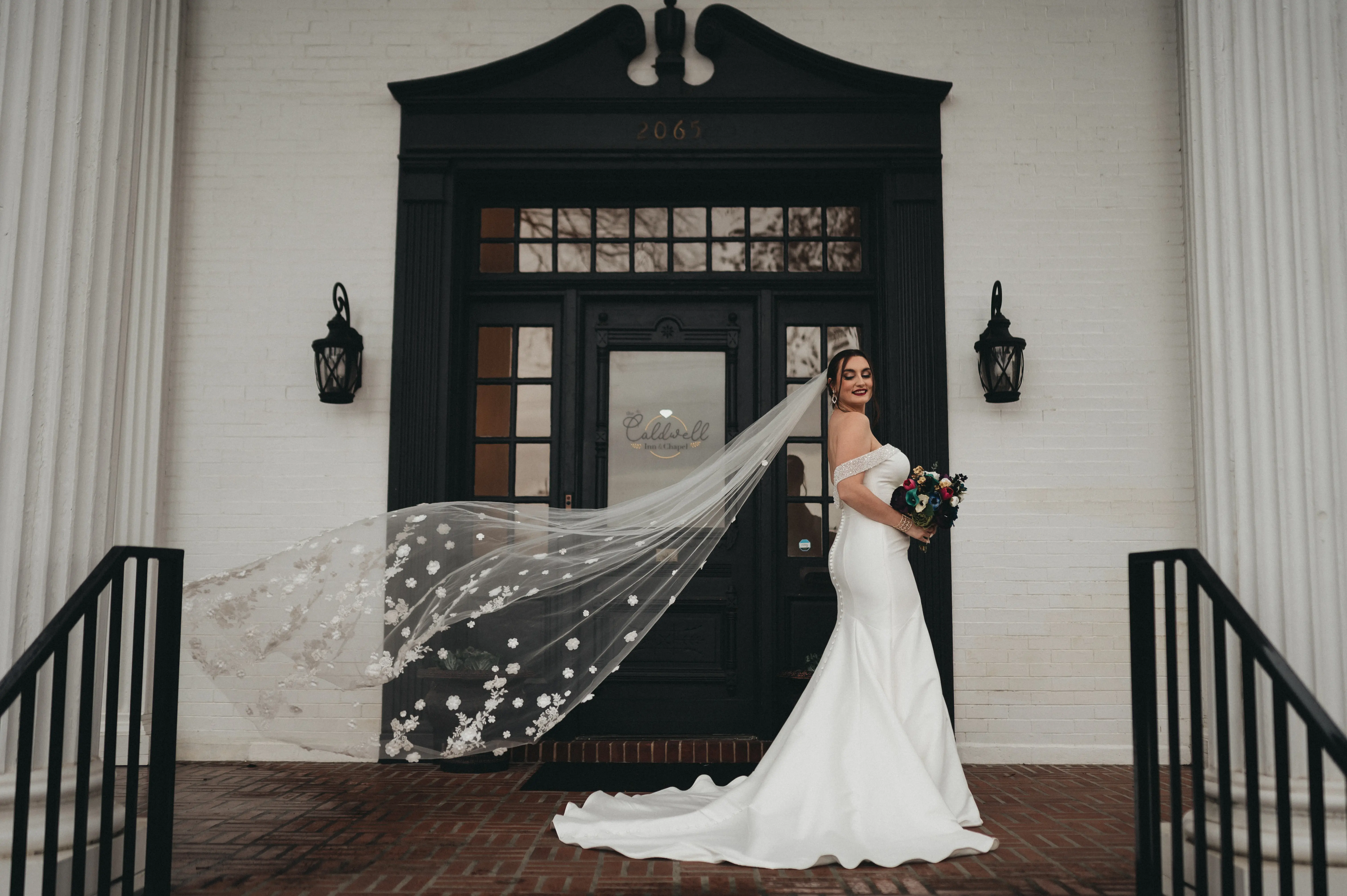 Bride In Beaded Satin Fabienne Sottero And Midgley