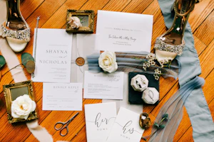 Trinkets for Wedding of Bride in Lace Cap Sleeve Wedding Dress Called Chauncey by Sottero & Midgley