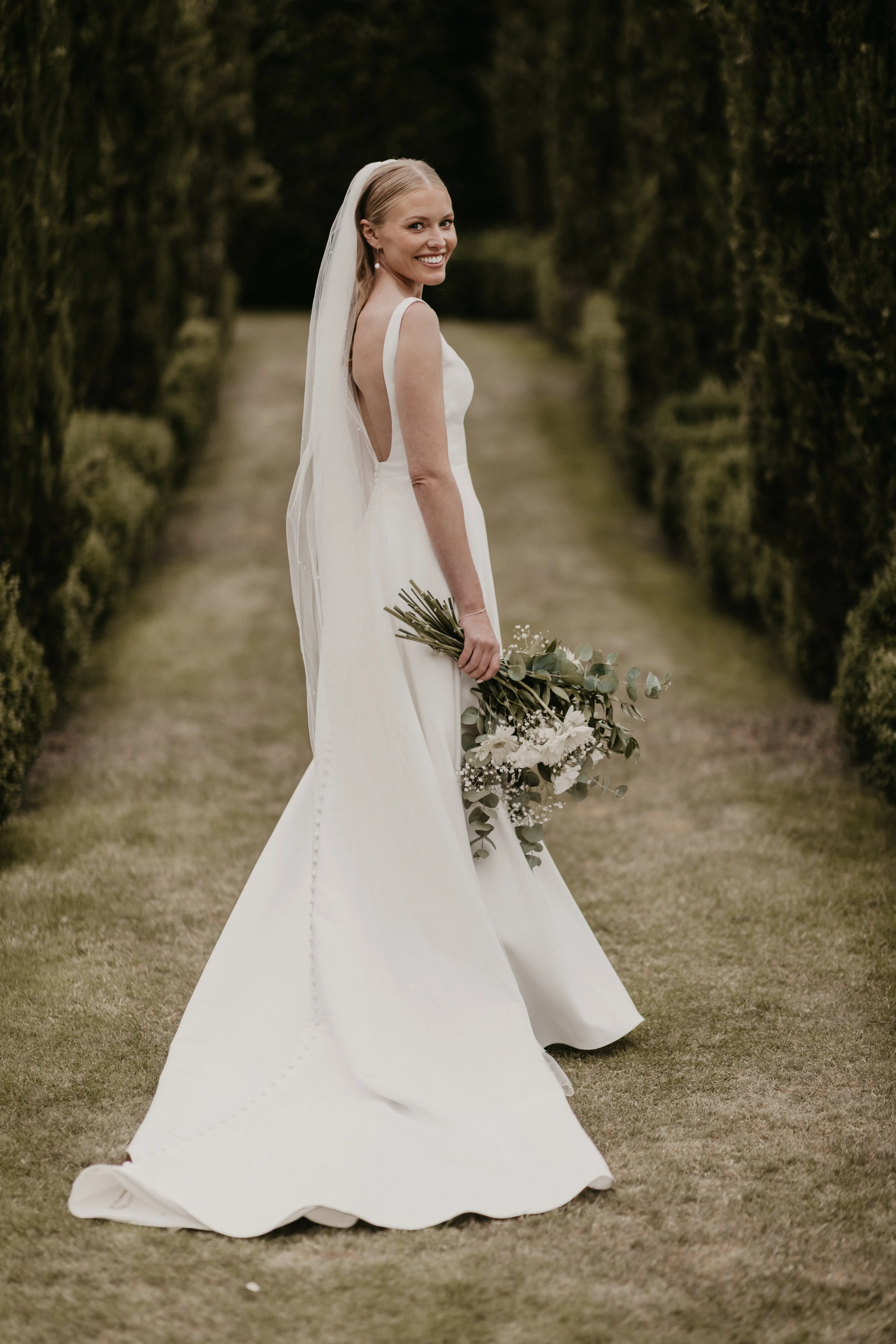 Bride wearing Paxton by Maggie Sottero