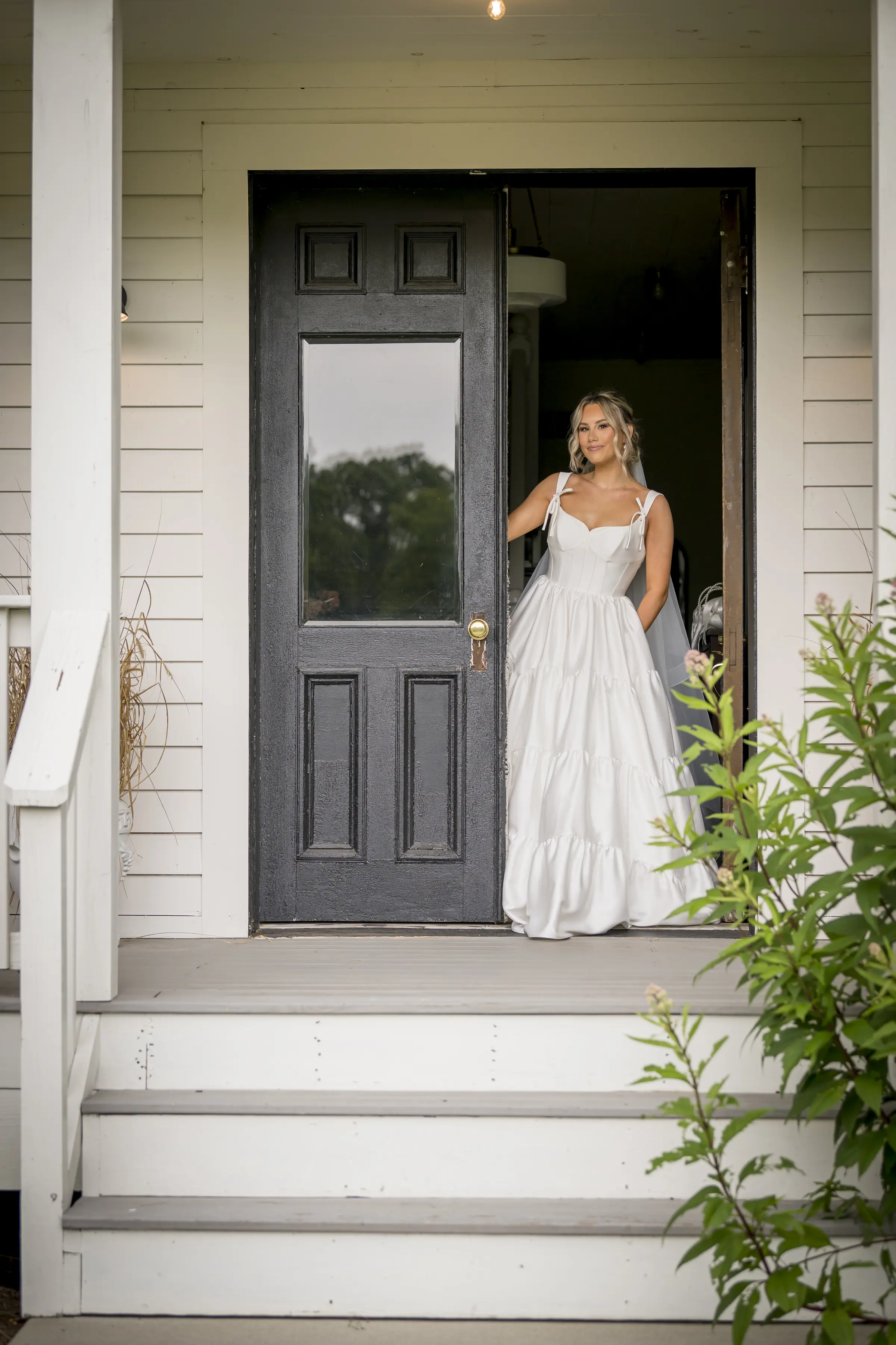 Bride wearing Talitha by Sottero and Midgley