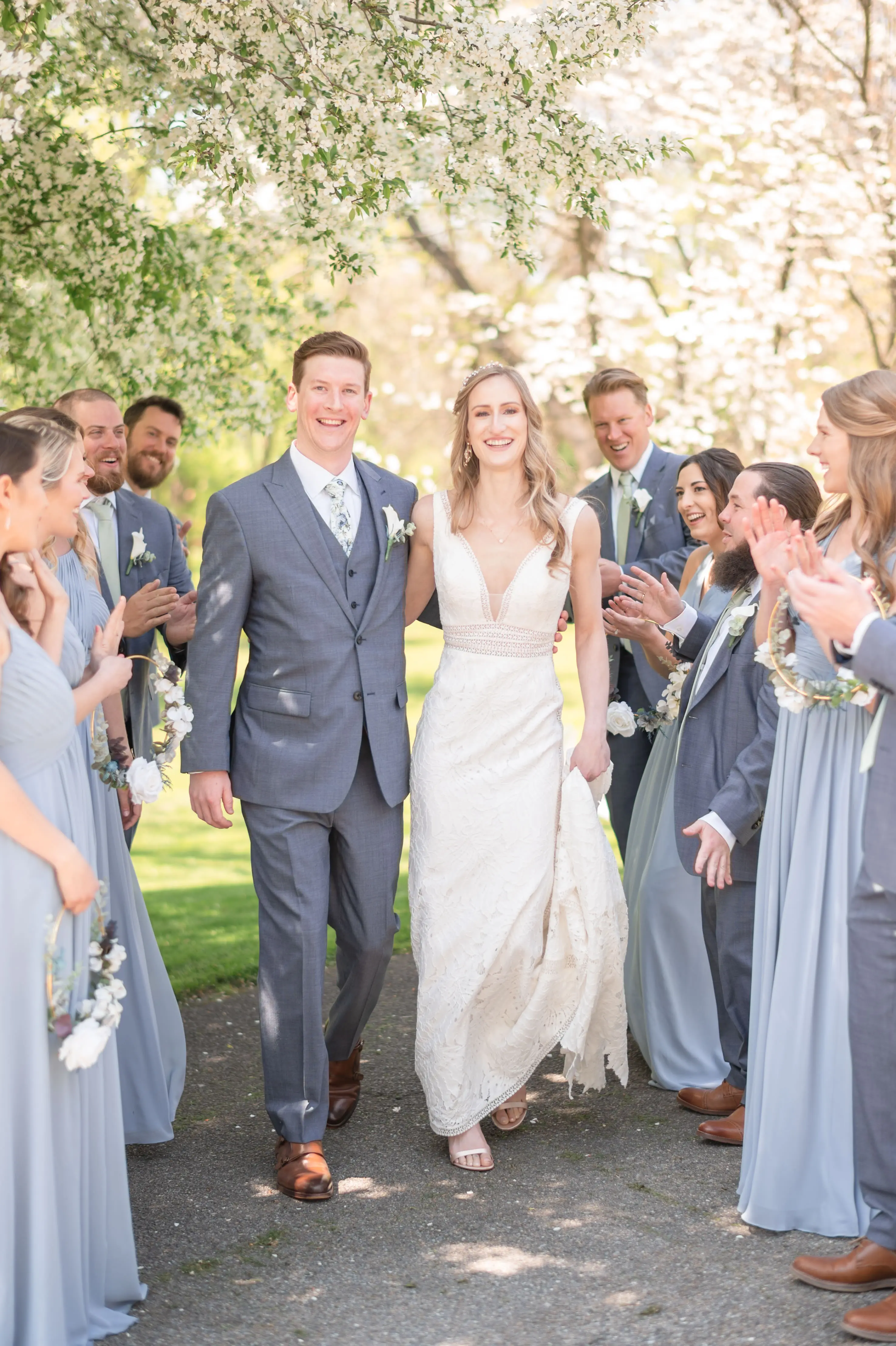 V-Neck Lace Wedding Dress Called Burke By Maggie Sottero