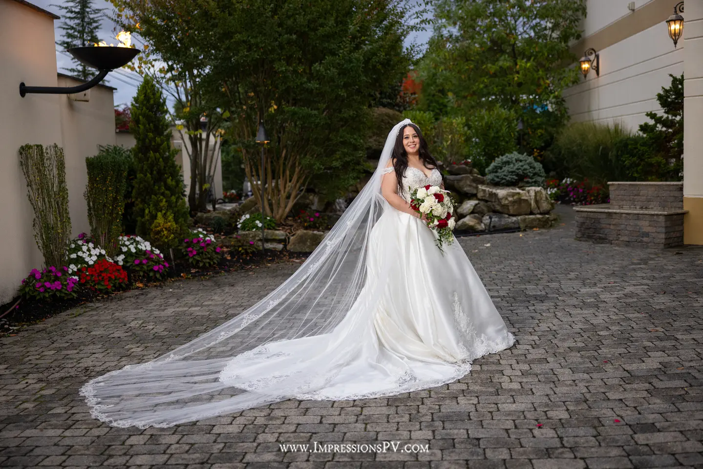Bride Wearing Satin Ballgown Kimora By Sottero And Midgley