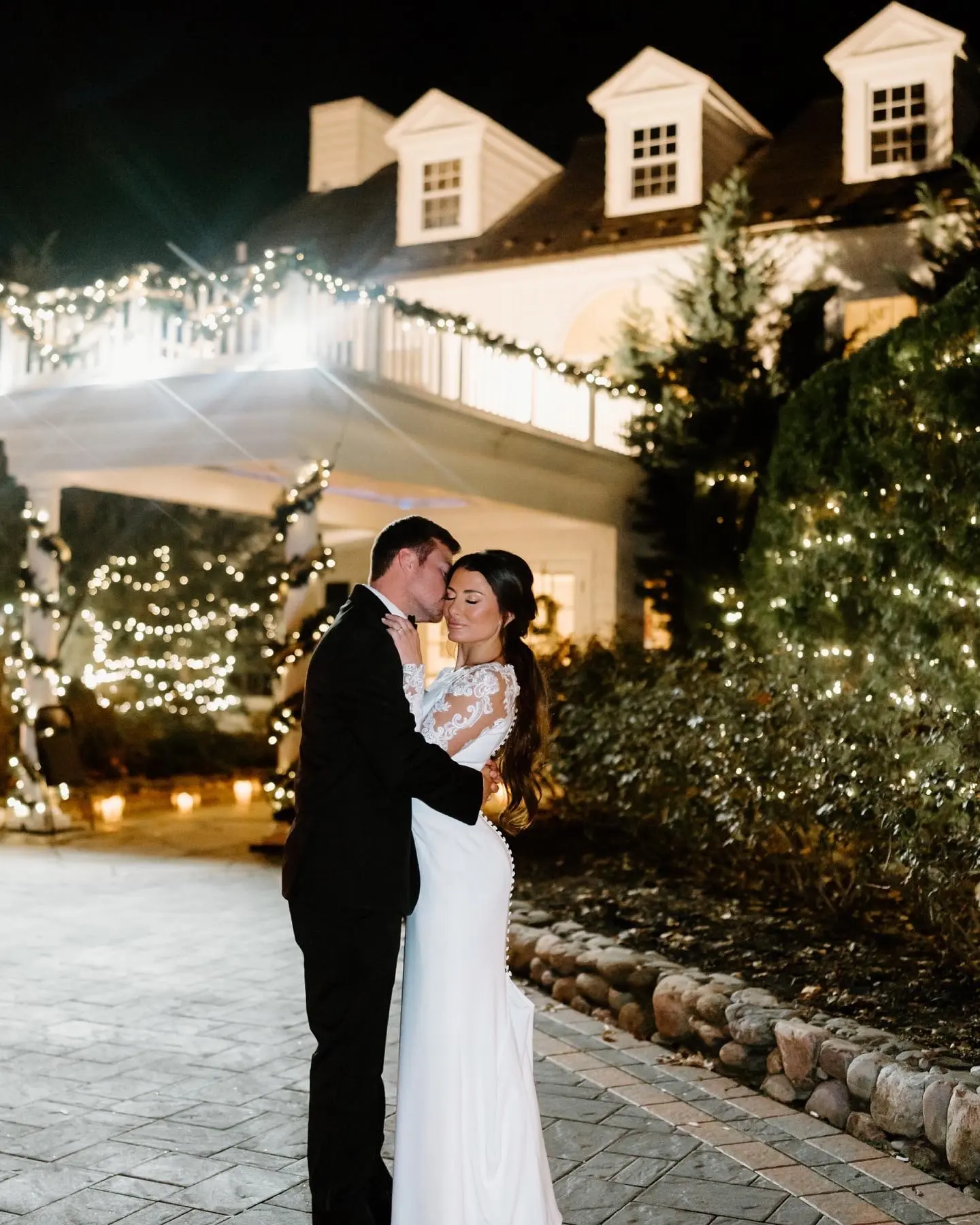Bride in Modest Wedding Dress Called Bethany By Rebecca Ingram