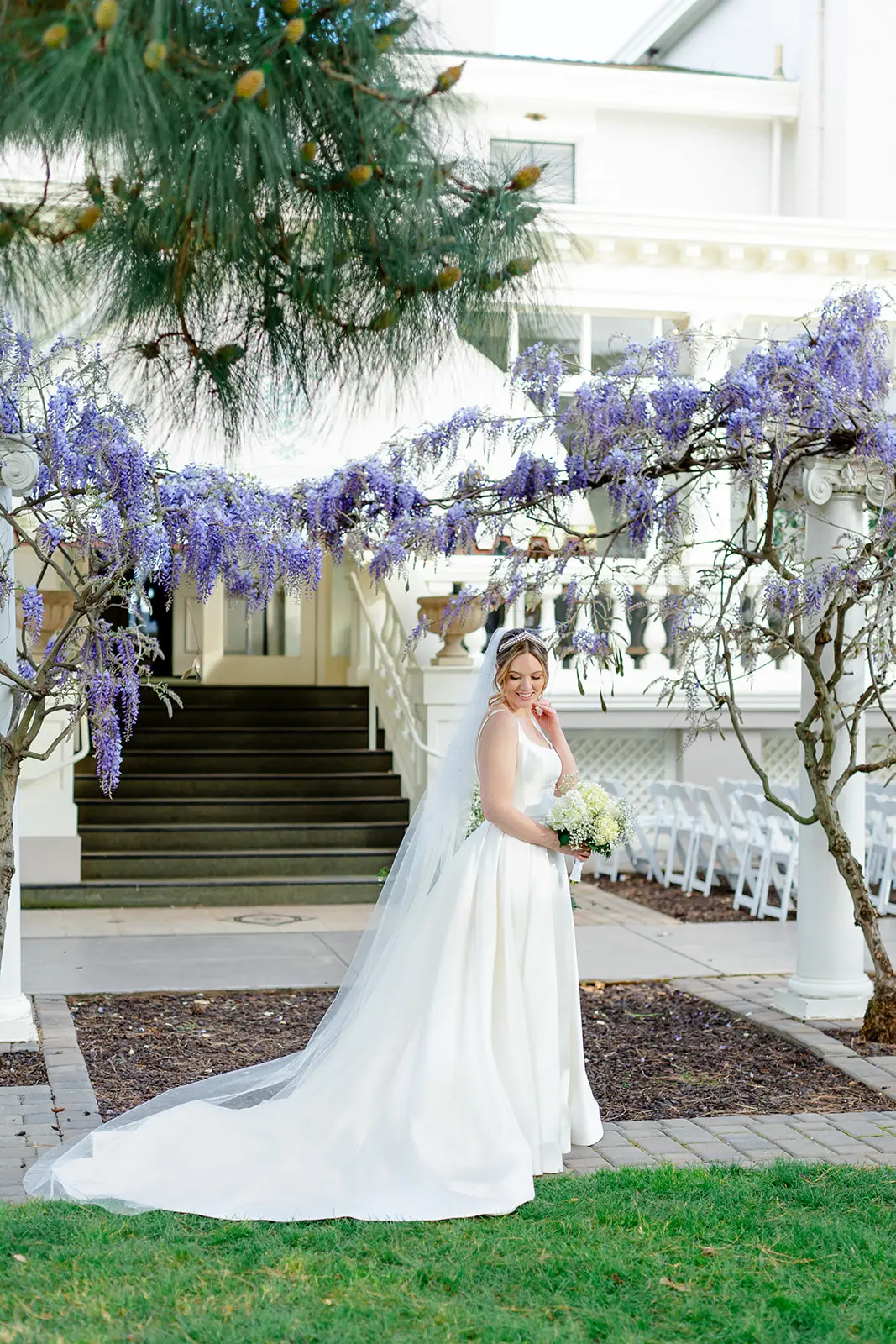 Bride wearing Selena by Maggie Sottero