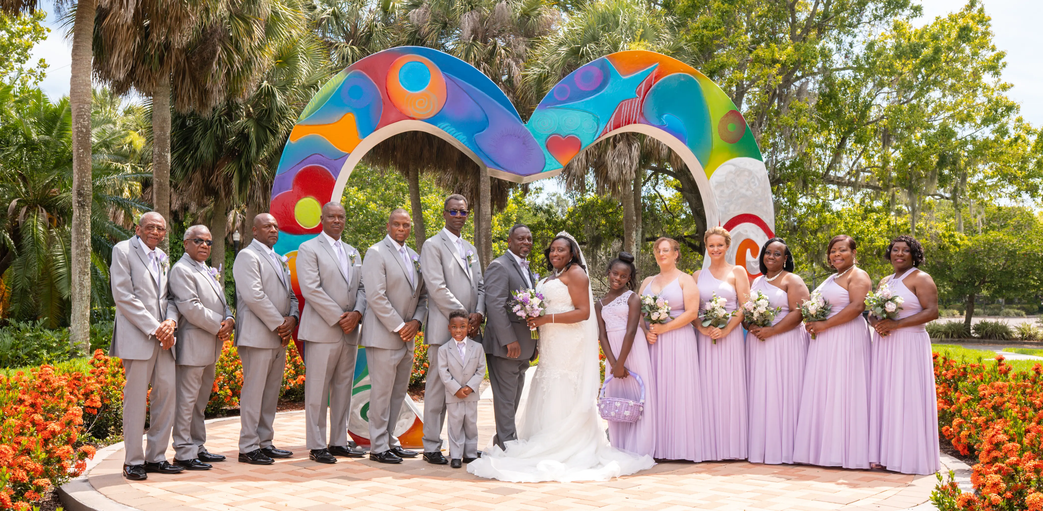 Groom With Bride Wearing Lace Mermaid Wedding Dress Lonnie Lynette By Maggie Sottero