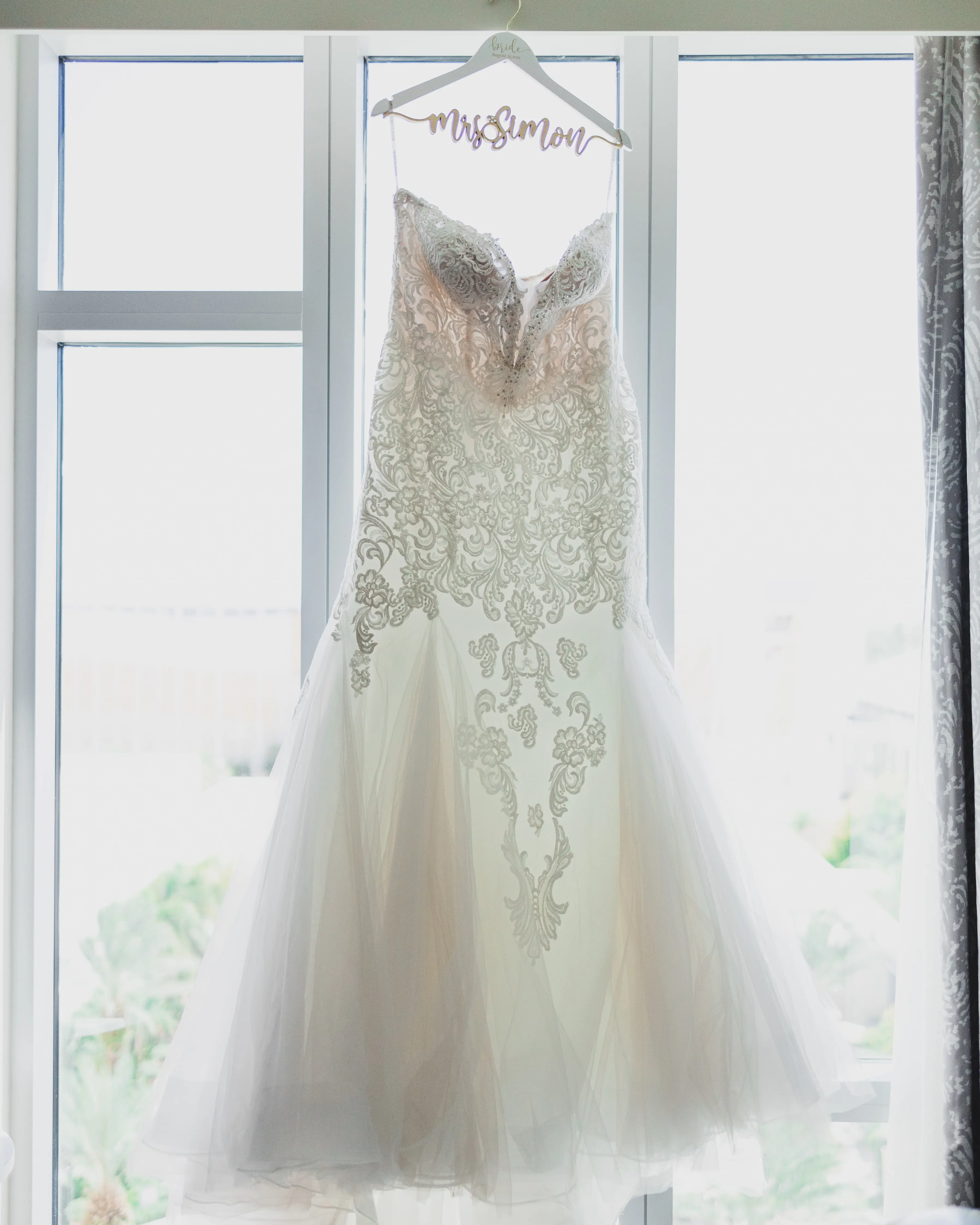 Fit And Flare Wedding Dress With Lace Alistaire Lynette By Maggie Sottero