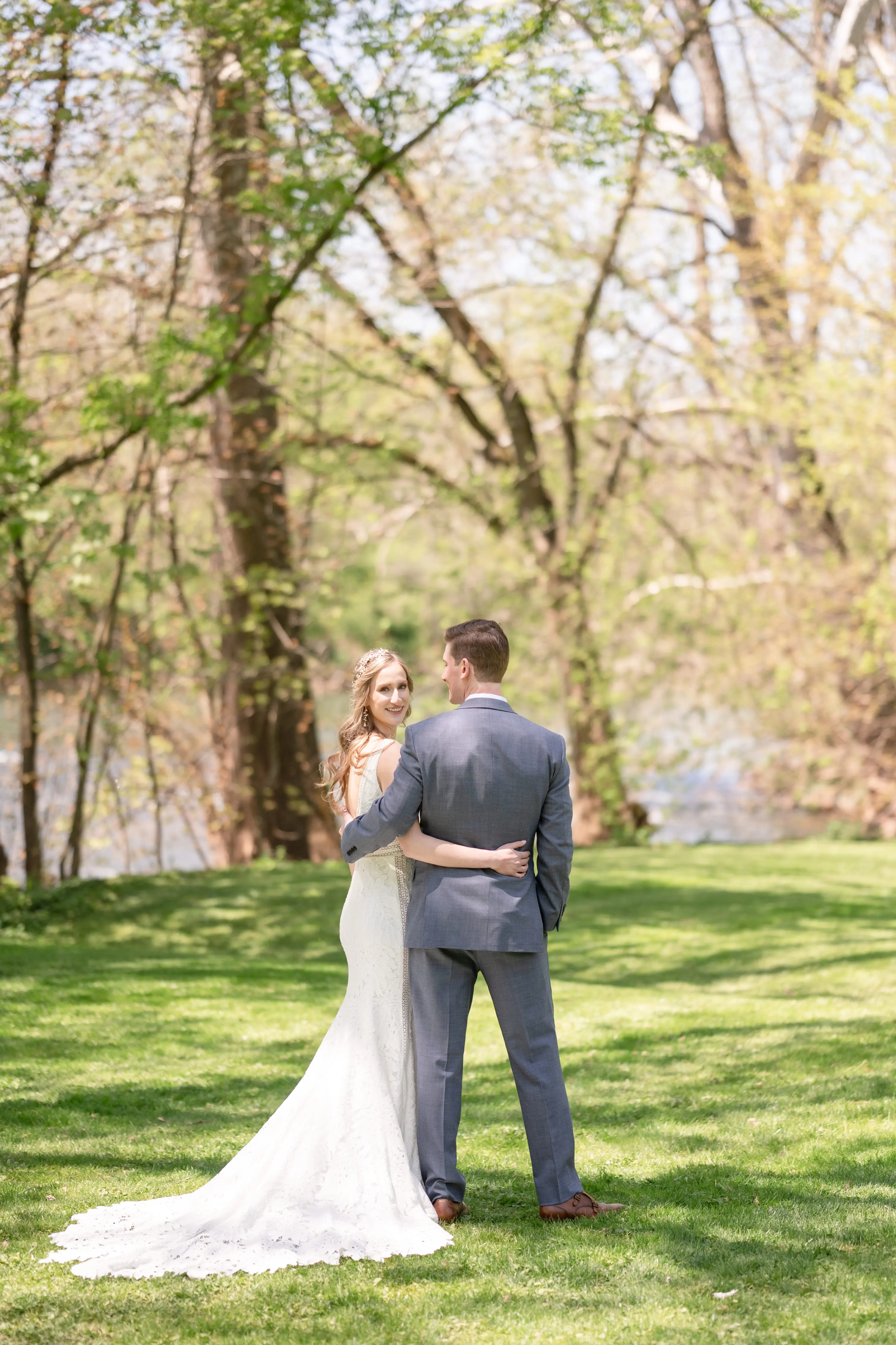 Bride In Wedding Dress Called Burke By Maggie Sottero
