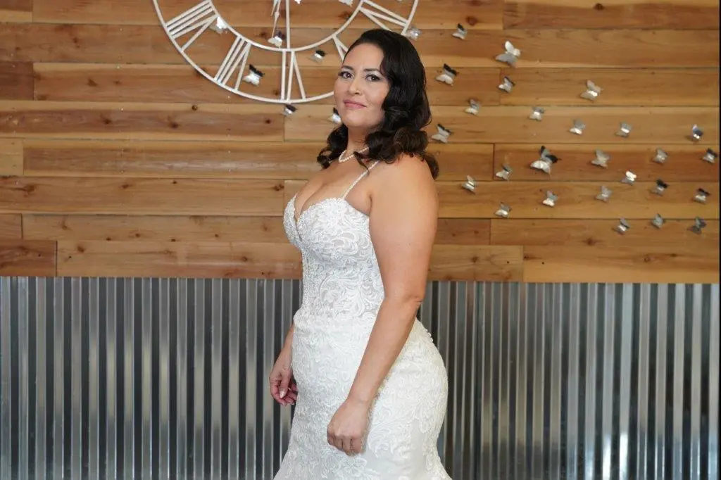 Bride wearing Fiona by Maggie Sottero