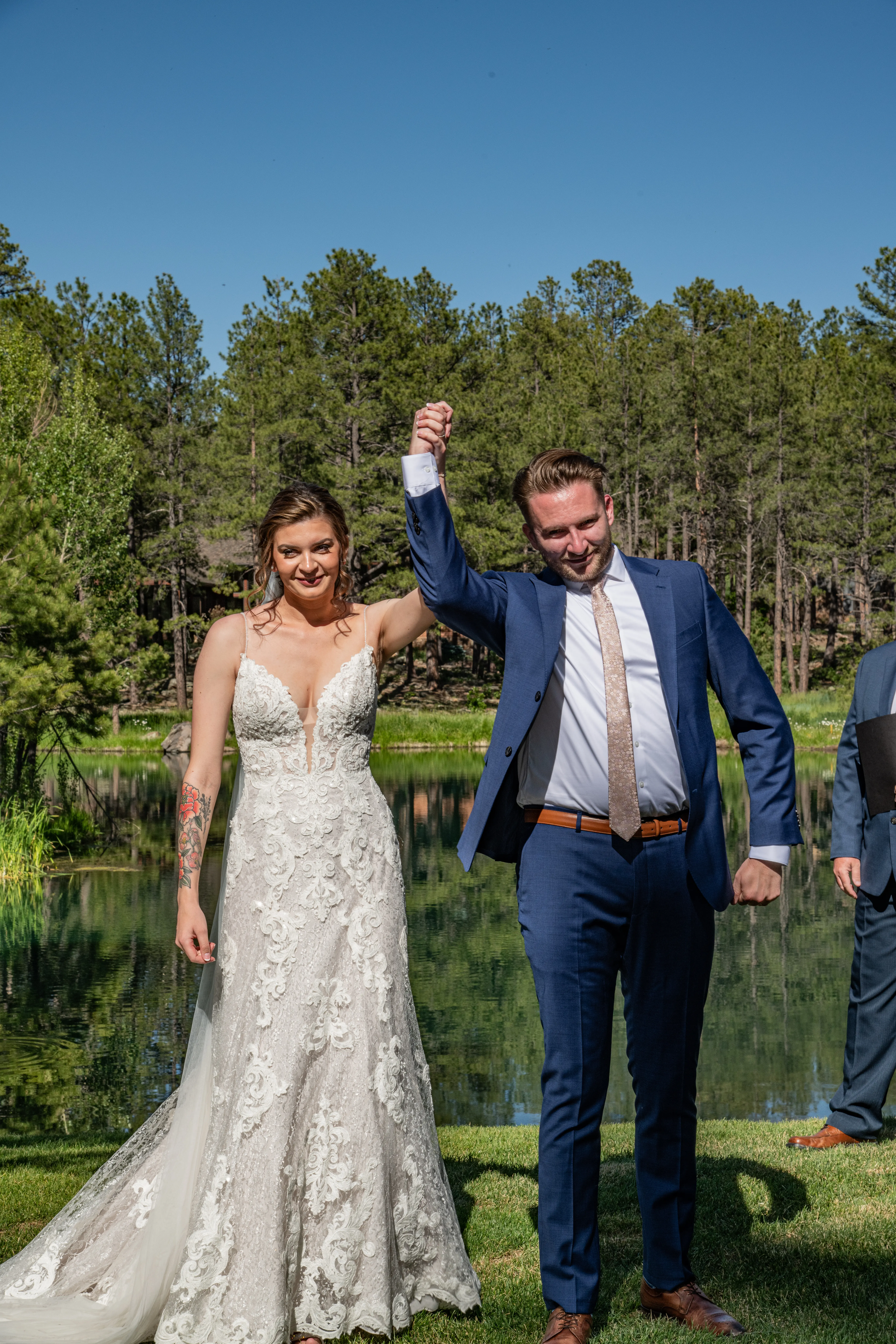 Bride In Sheer Sheath Tuscany Lynette Maggie Sottero With Groom