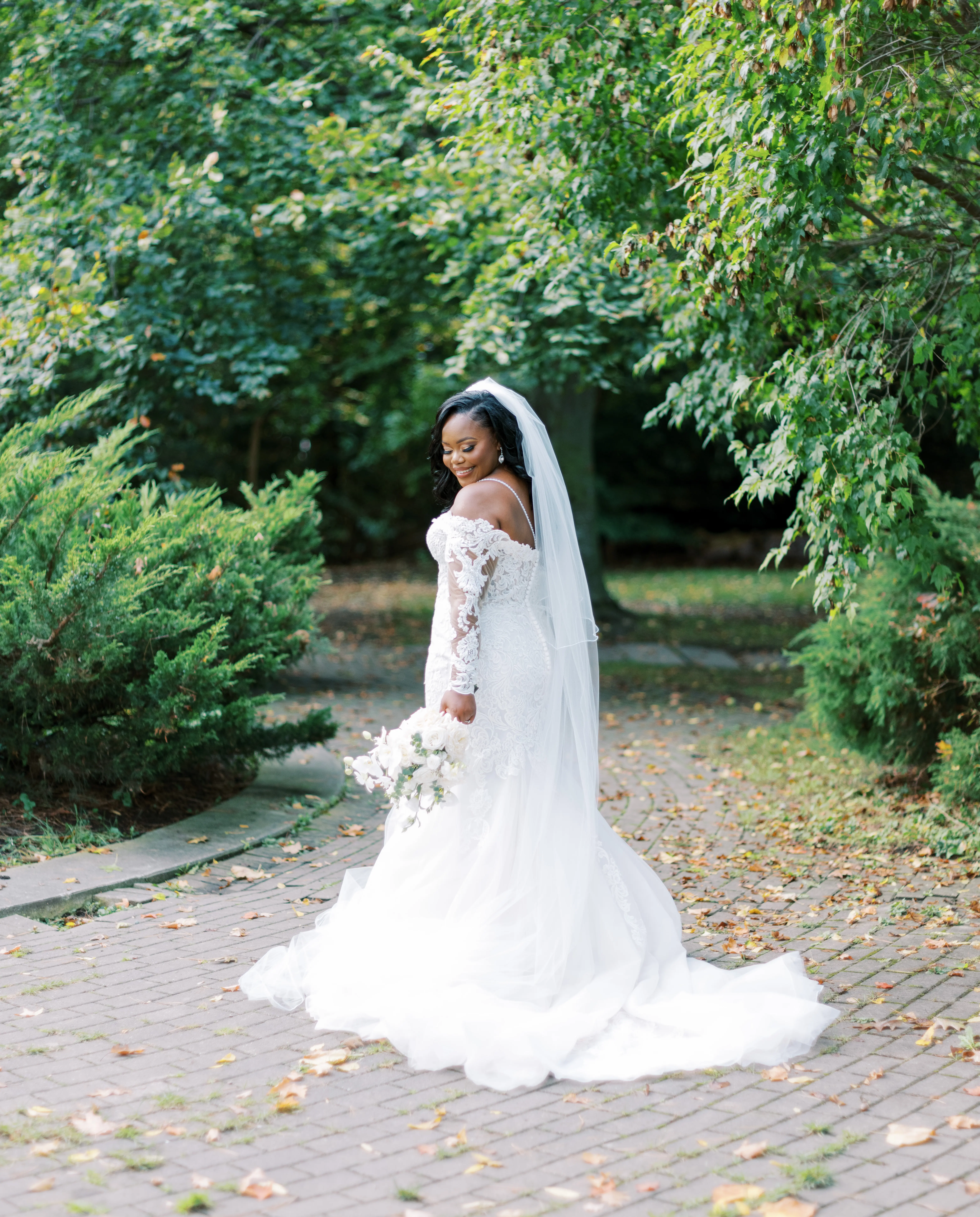 Bride wearing Sydney wedding dress by Maggie Sottero