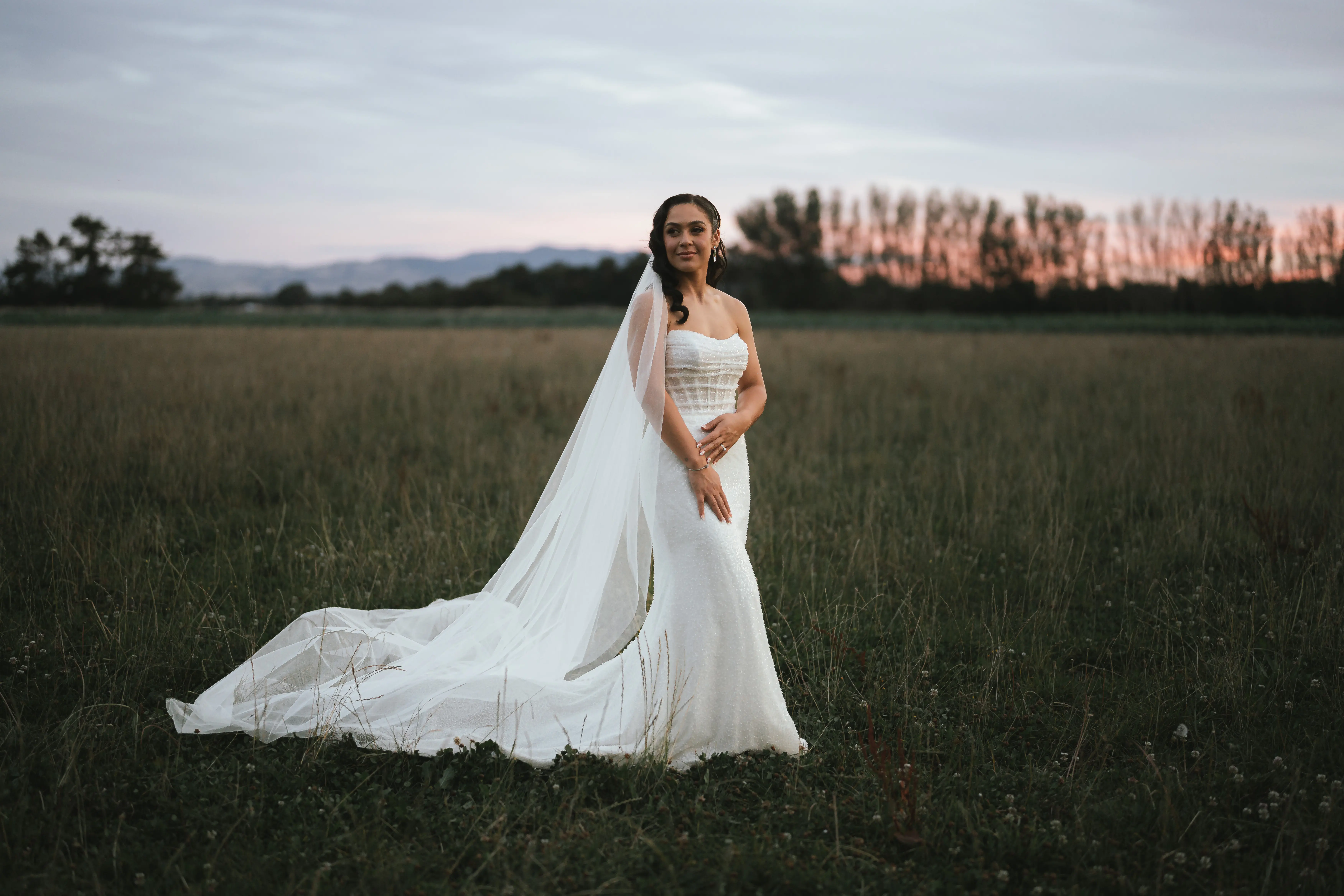 Bride wearing Drew by Maggie Sottero