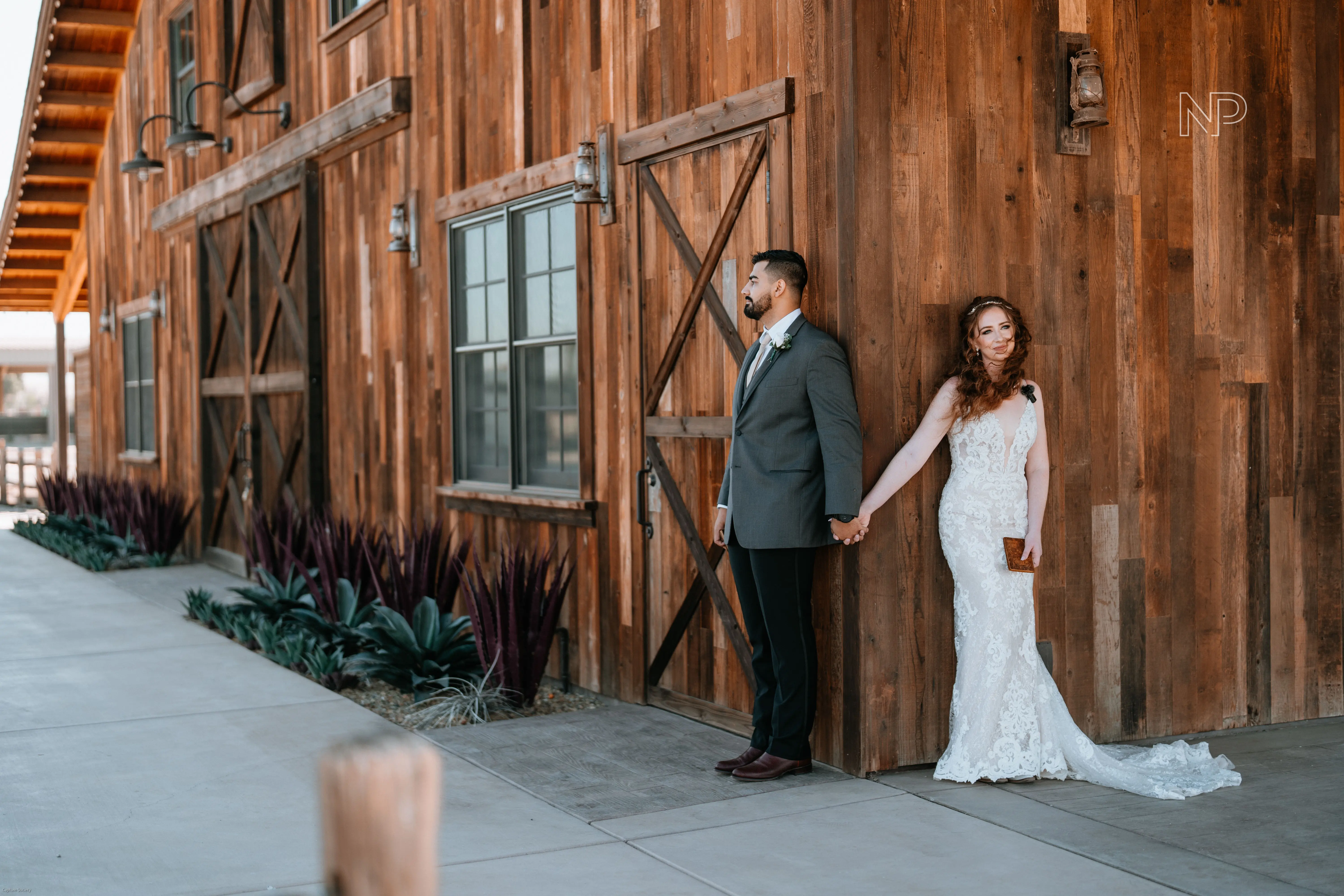 Groom With Bride Wearing Sexy Mermaid Wedding Dress Tuscany By Maggie Sottero