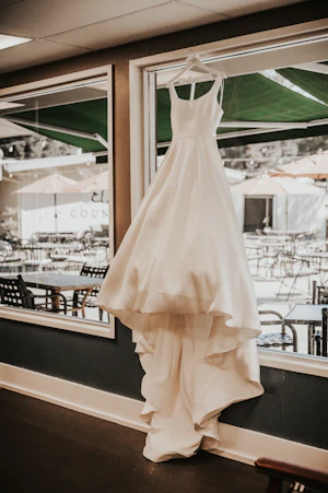 Satin A-Line Wedding Dress Called Selena By Maggie Sottero