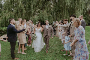 Groom With Bride Wearing Ladonna By Maggie Sottero