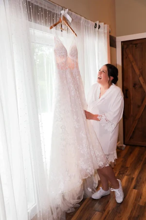 Bride With Lace Ball Gown Lorenza By Maggie Sottero
