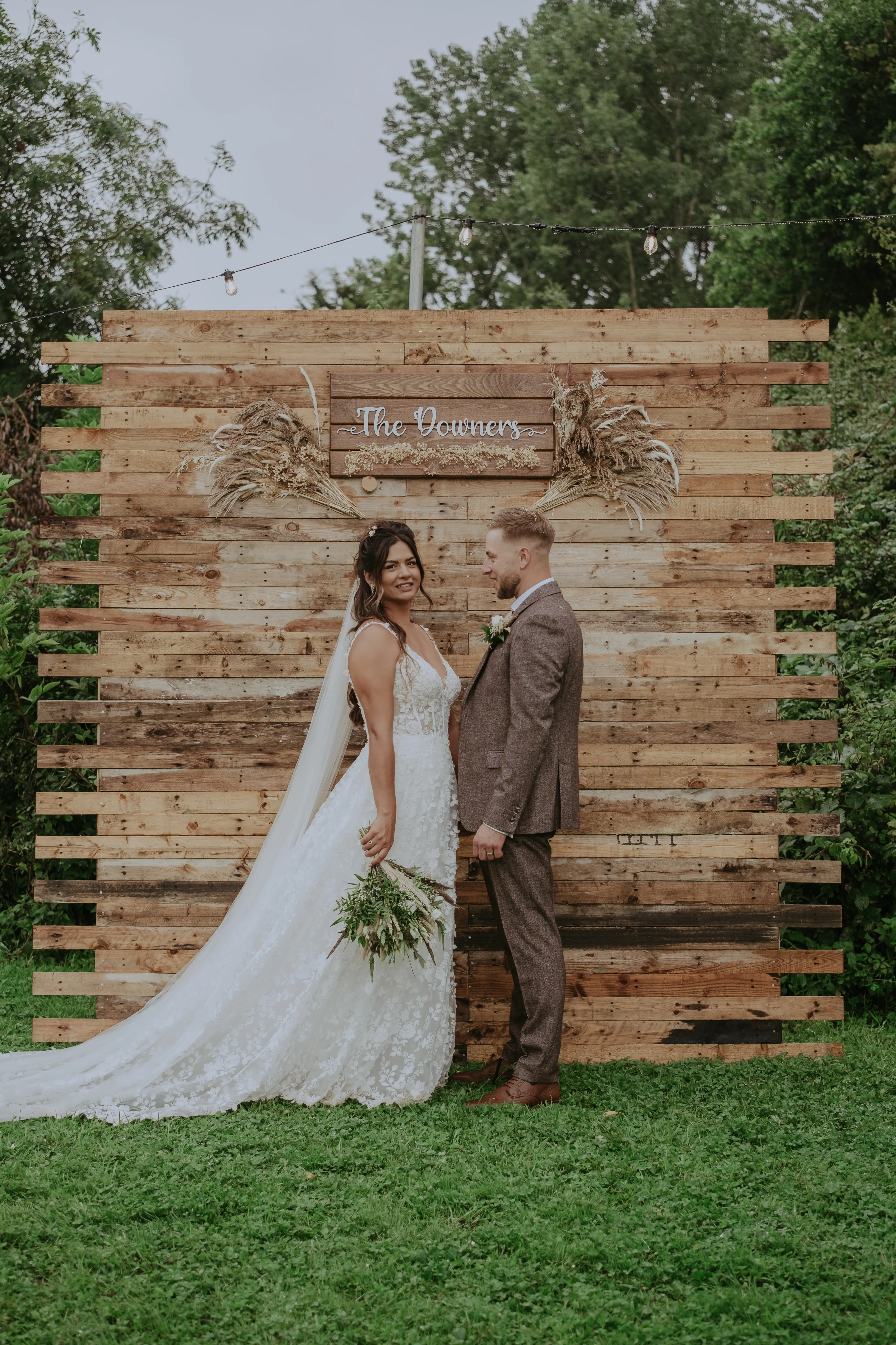 Groom With Bride Wearing Ladonna By Maggie Sottero